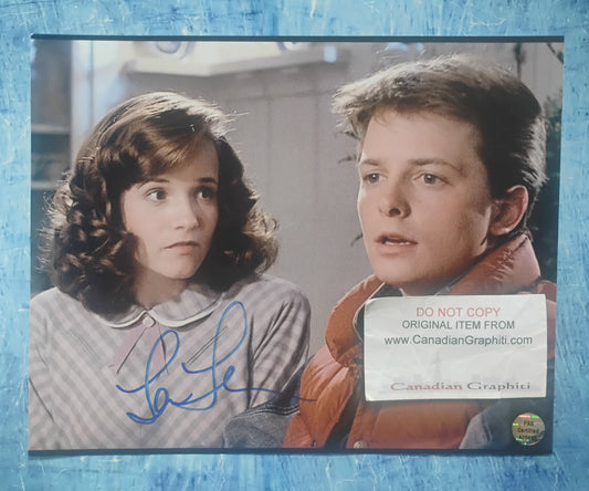 Lea Thompson Hand Signed Autograph 8x10 Photo COA Back To The Future