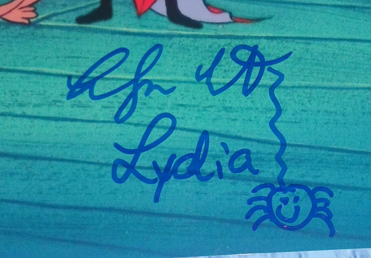 Alyson Court & Stephen Ouimette Hand Signed Autograph 8x10 Photo COA Beetlejuice