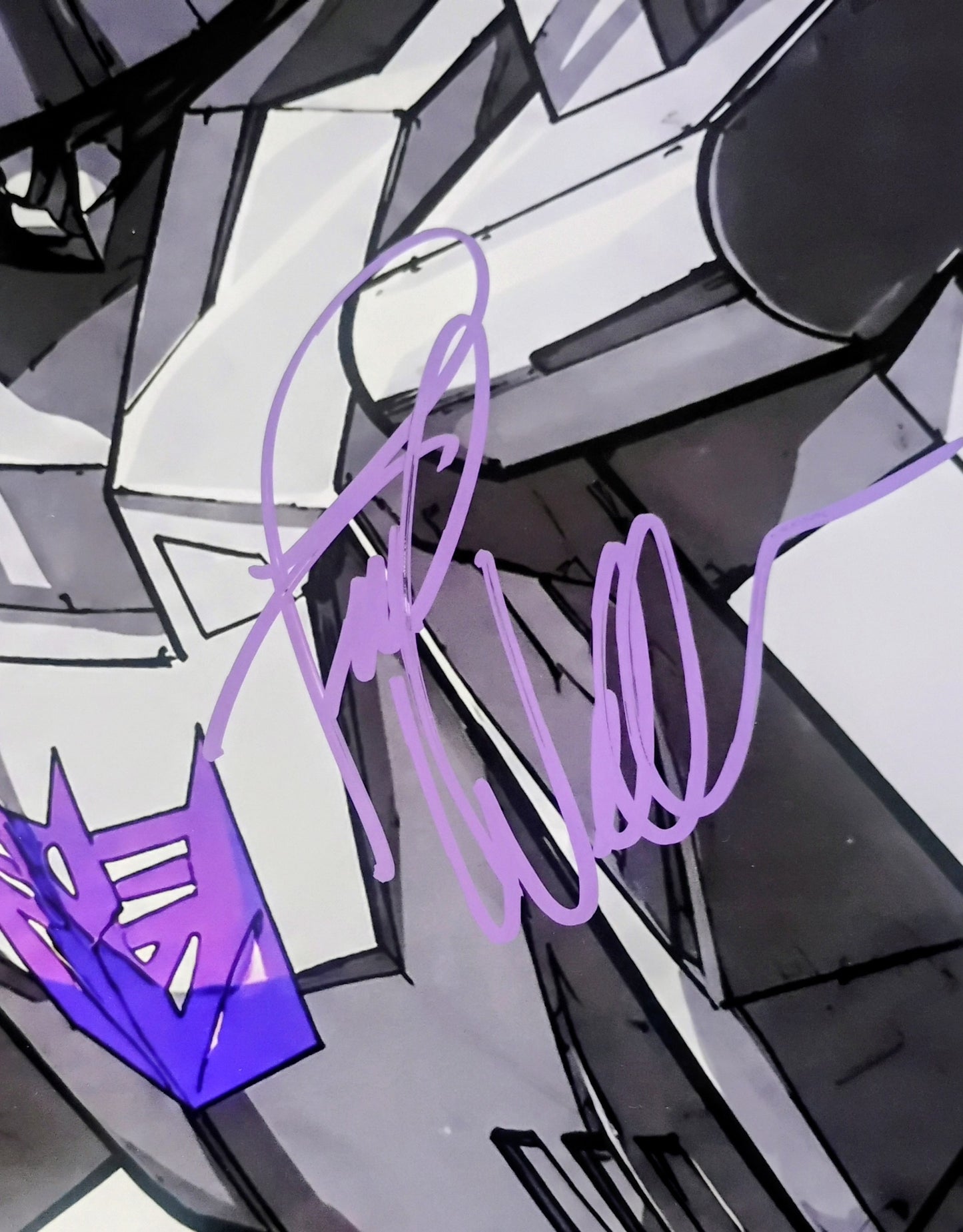 Peter Cullen & Frank Welker Hand Signed Autograph 11x14 Photo COA Transformers