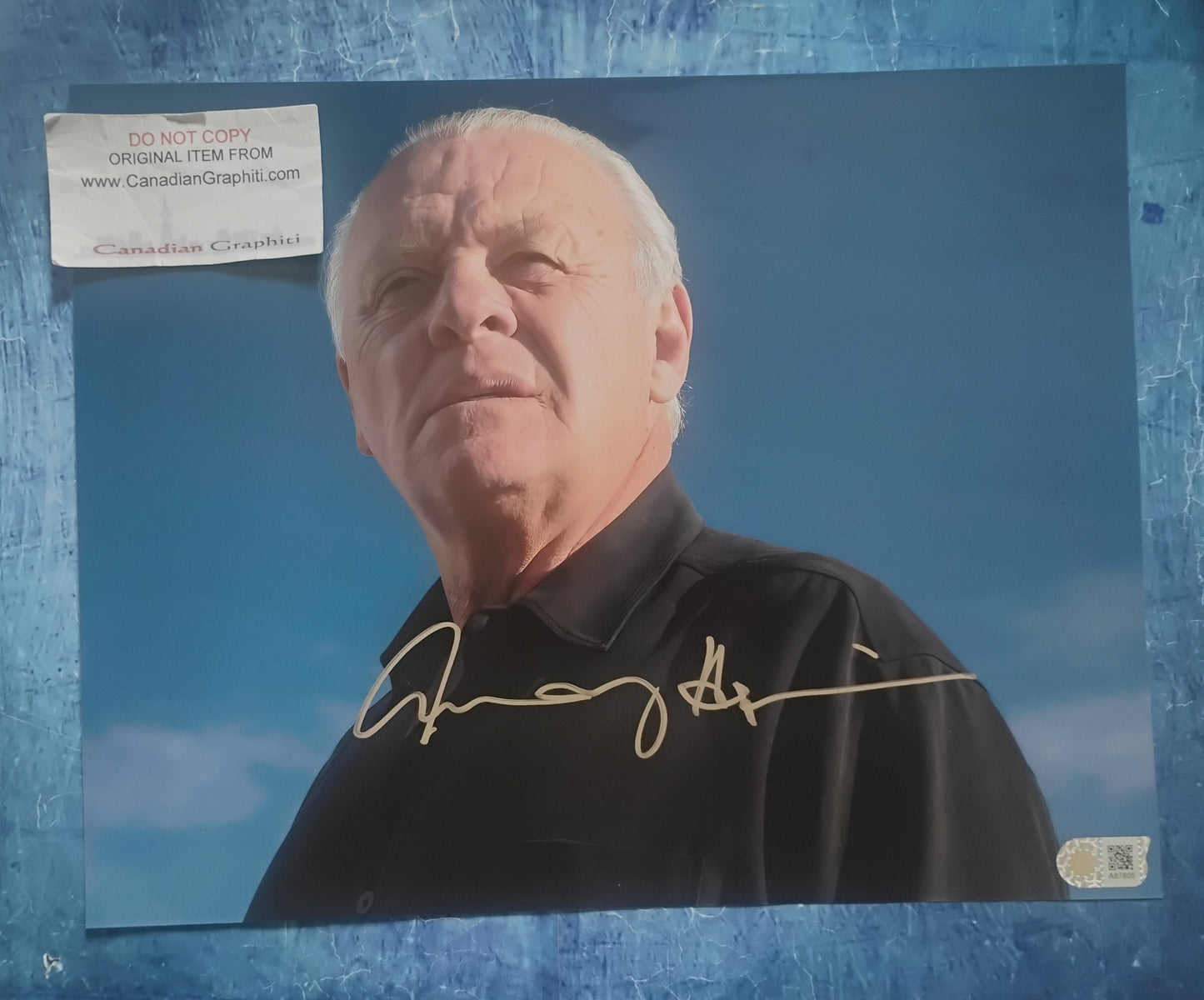 Anthony Hopkins Hand Signed Autograph 11x14 Photo SWAU COA