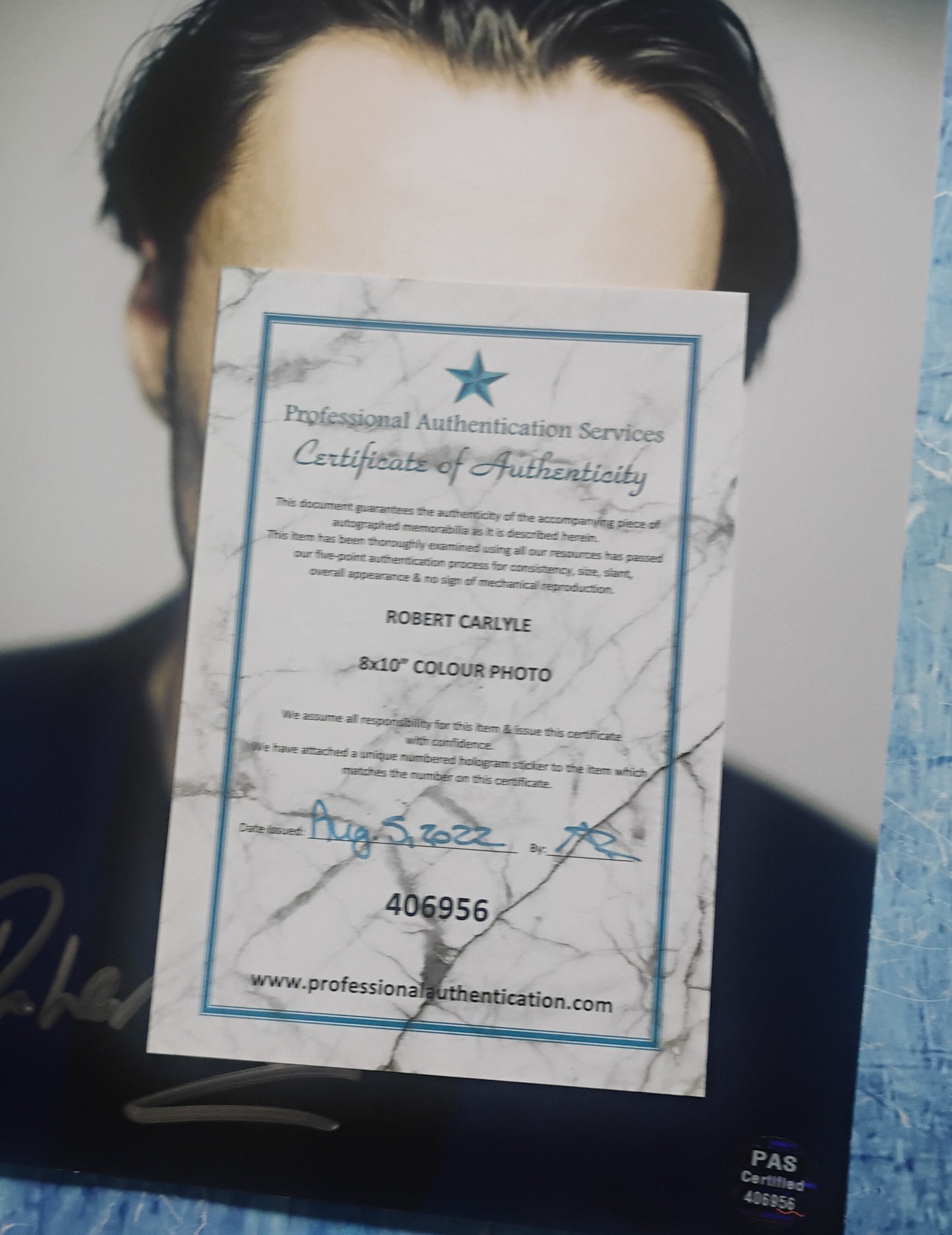 Robert Carlyle Hand Signed Autograph 8x10 Photo COA