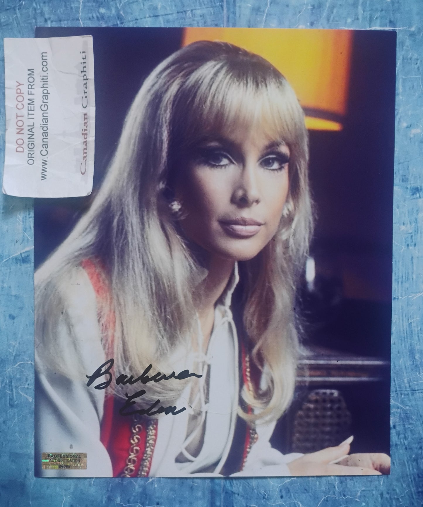 Barbara Eden Hand Signed Autograph 8x10 Photo COA