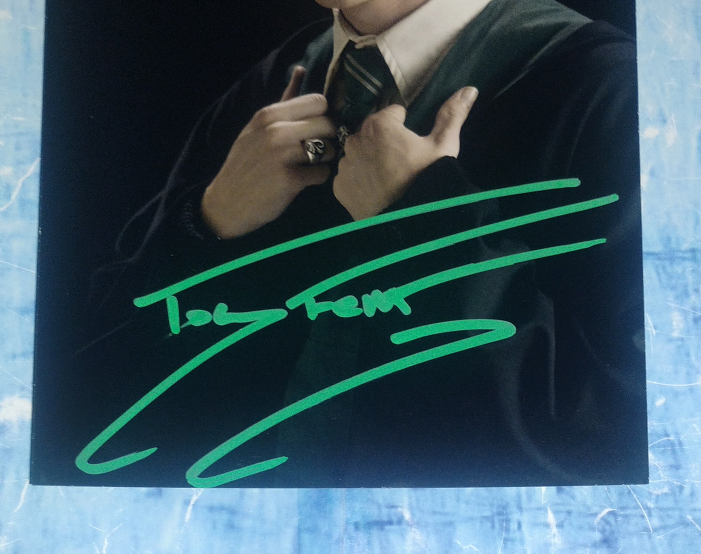 Tom Felton Hand Signed Autograph Photo COA Harry Potter