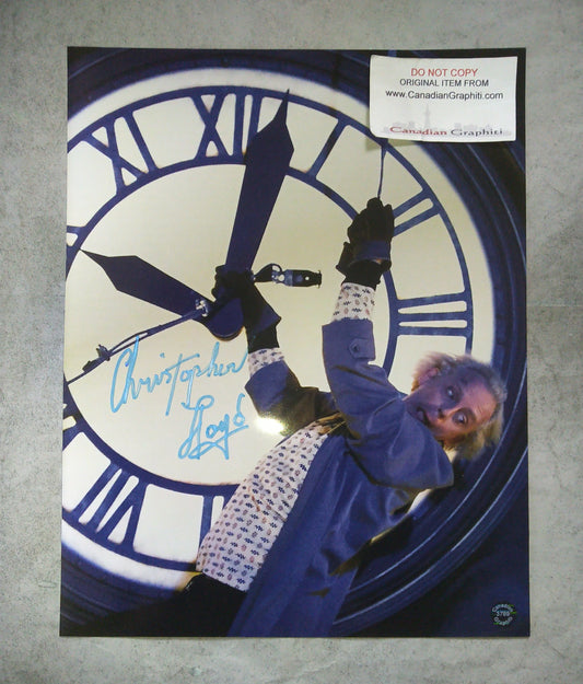 Christopher Lloyd Hand Signed Autograph 11x14 Photo COA Back To The Future