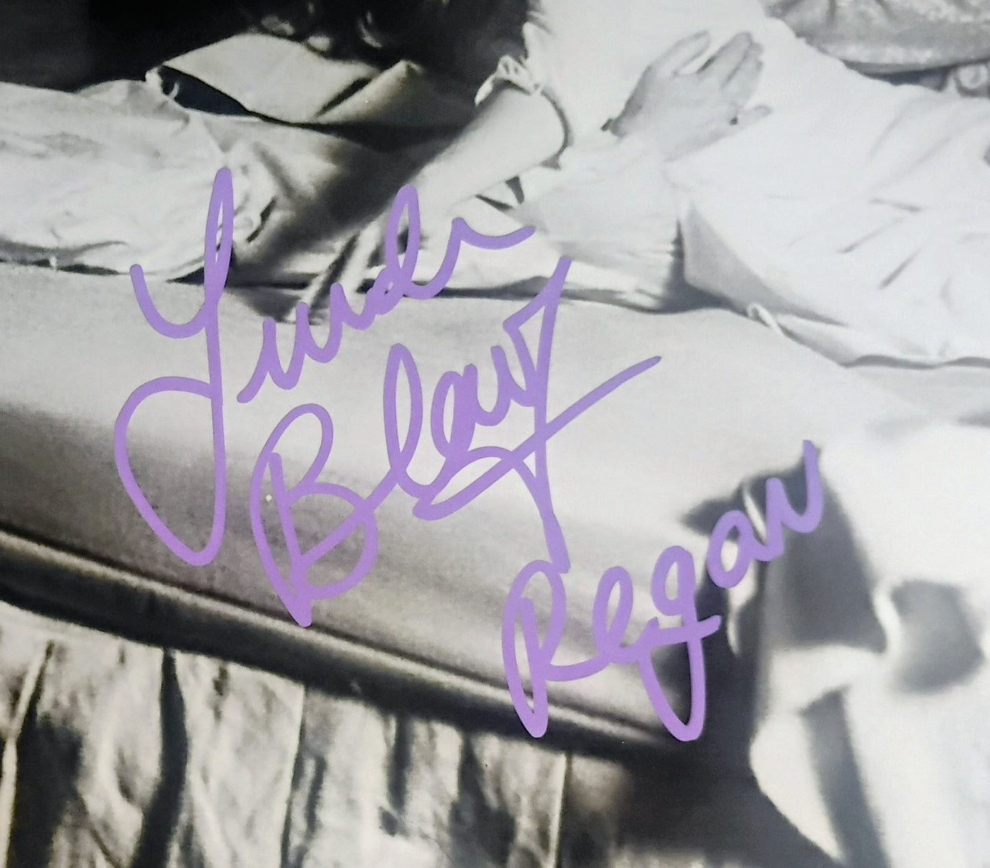 Linda Blair Hand Signed Autograph 8x10 Photo COA The Exorcist