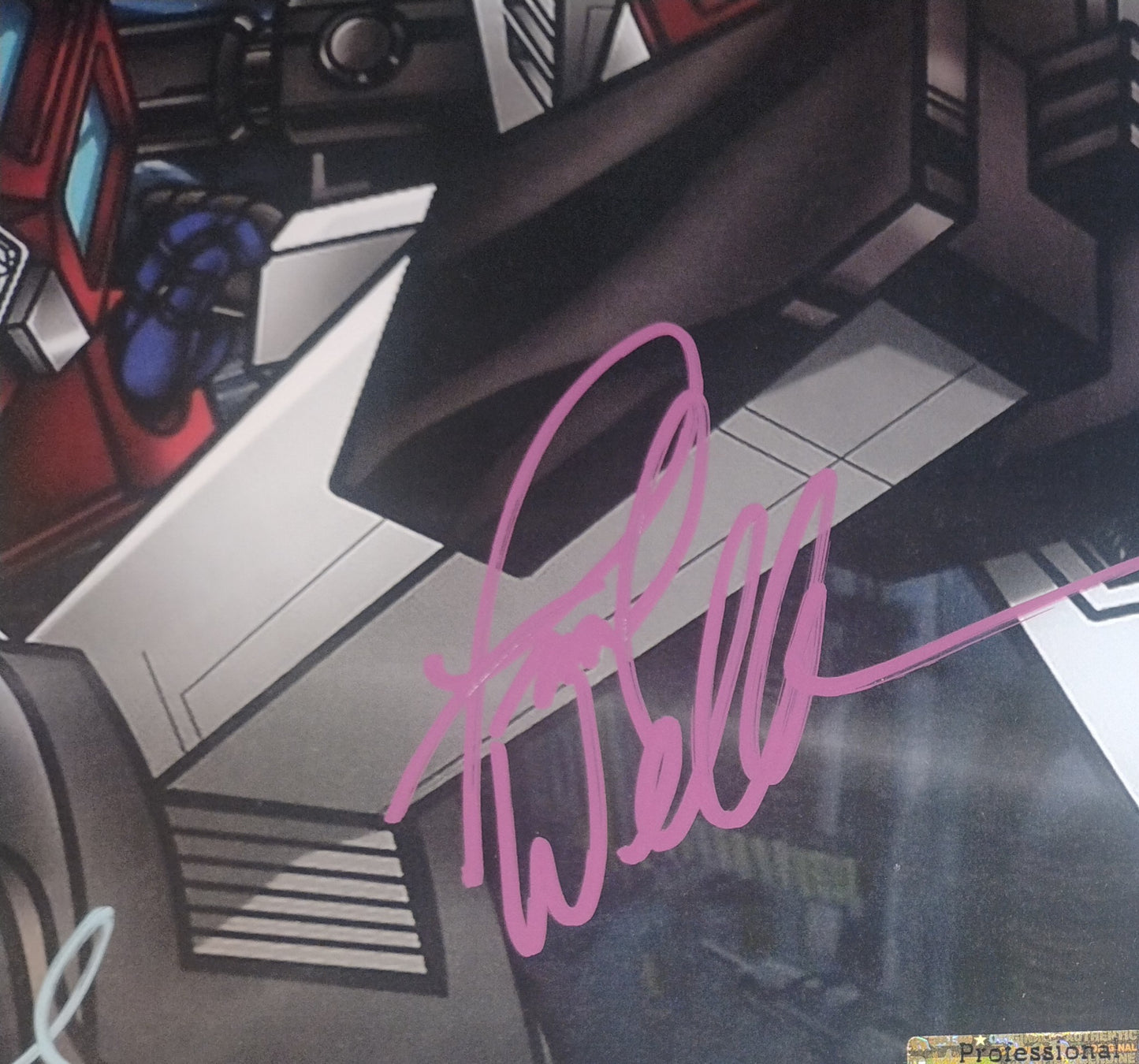 Peter Cullen & Frank Welker Hand Signed Autograph 8x10 Photo COA Transformers