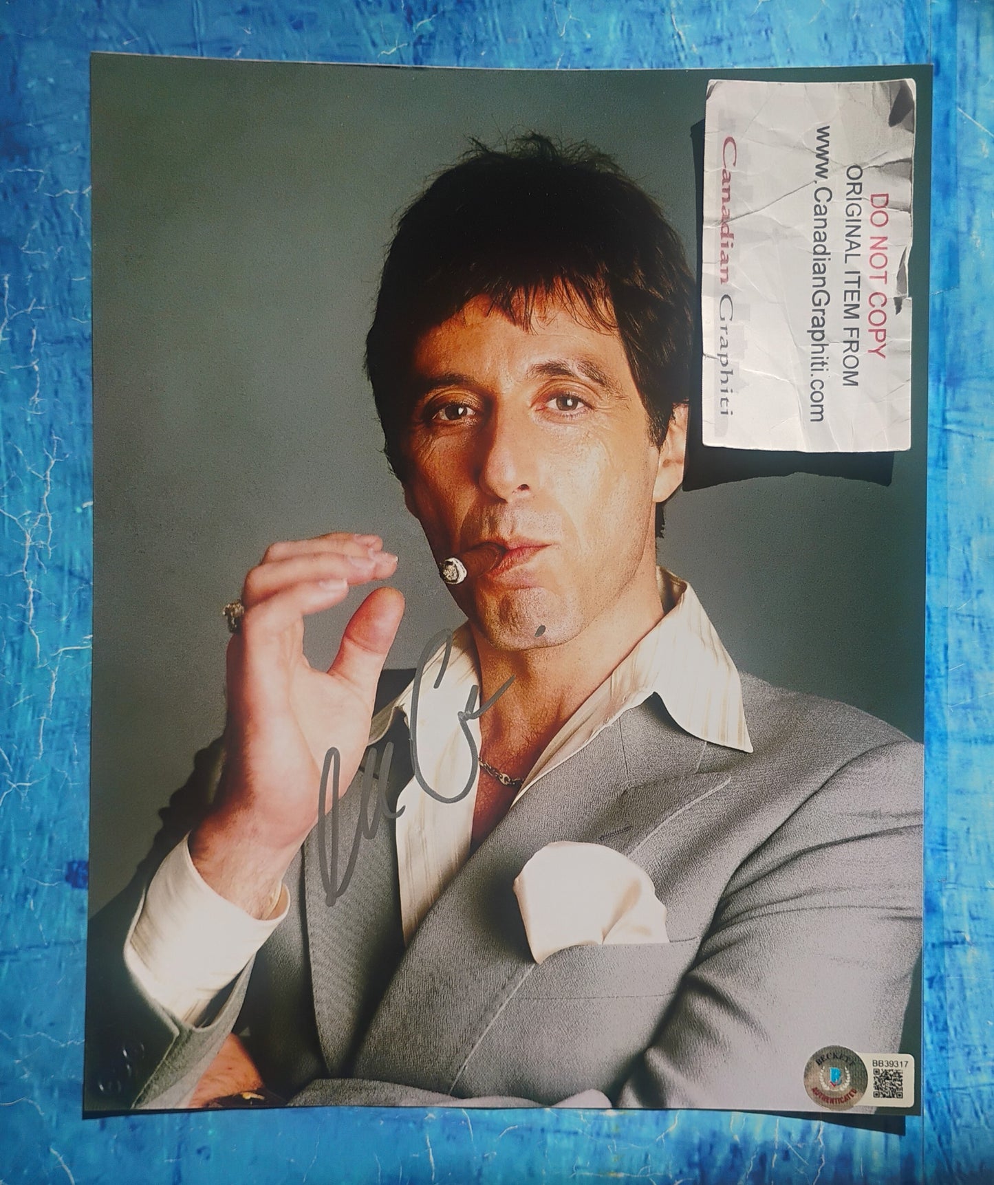 Al Pacino Hand Signed Autograph 8x10 Photo BAS COA Scarface