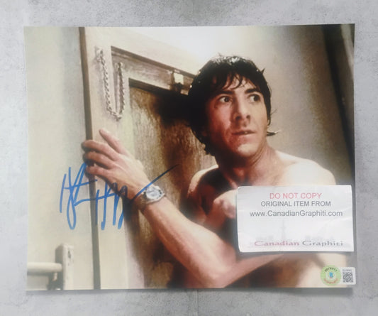 Dustin Hoffman Hand Signed Autograph 8x10 Photo BAS COA
