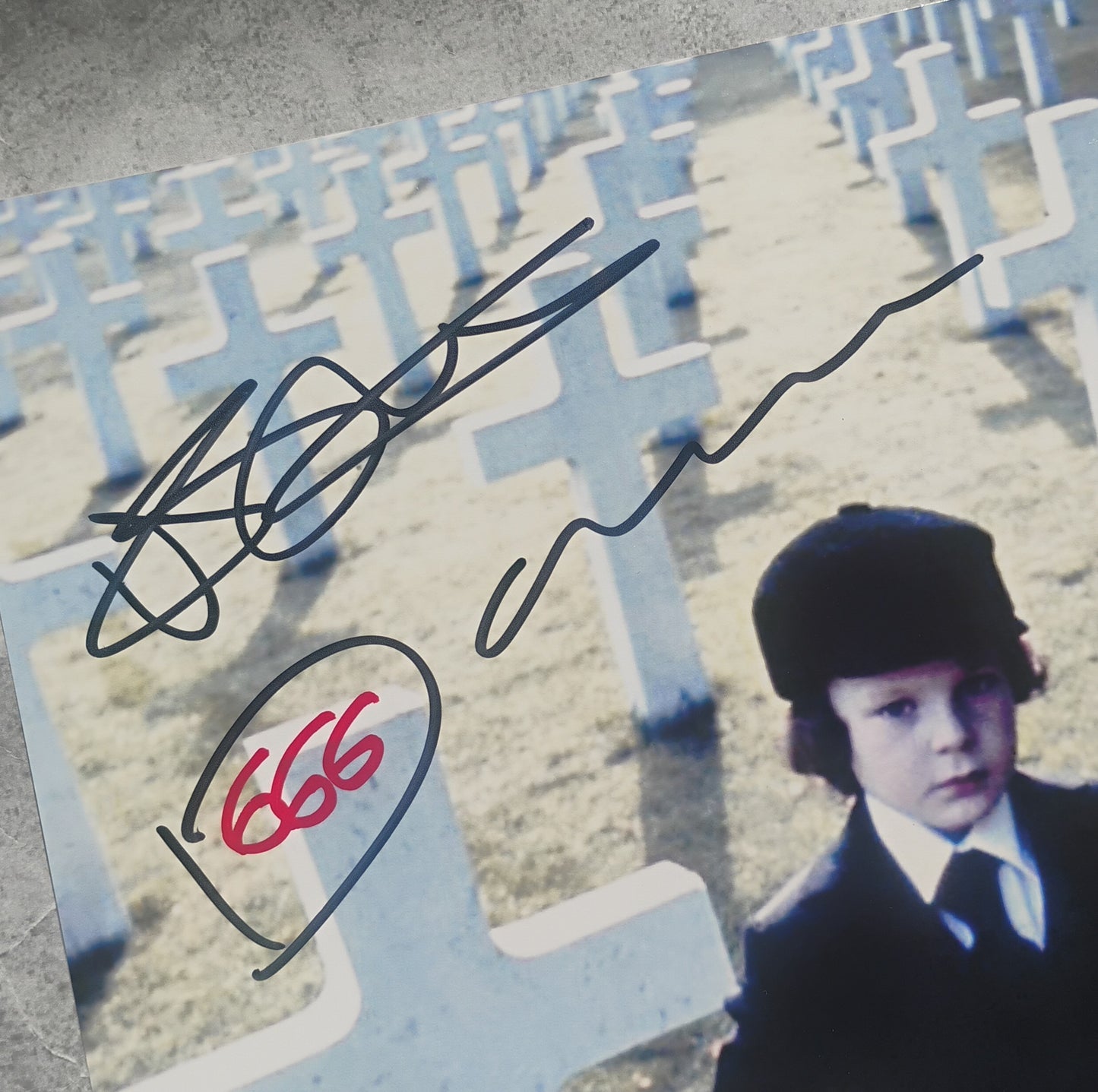 Harvey Stephens Hand Signed Autograph 8x10 Photo JSA COA The Omen