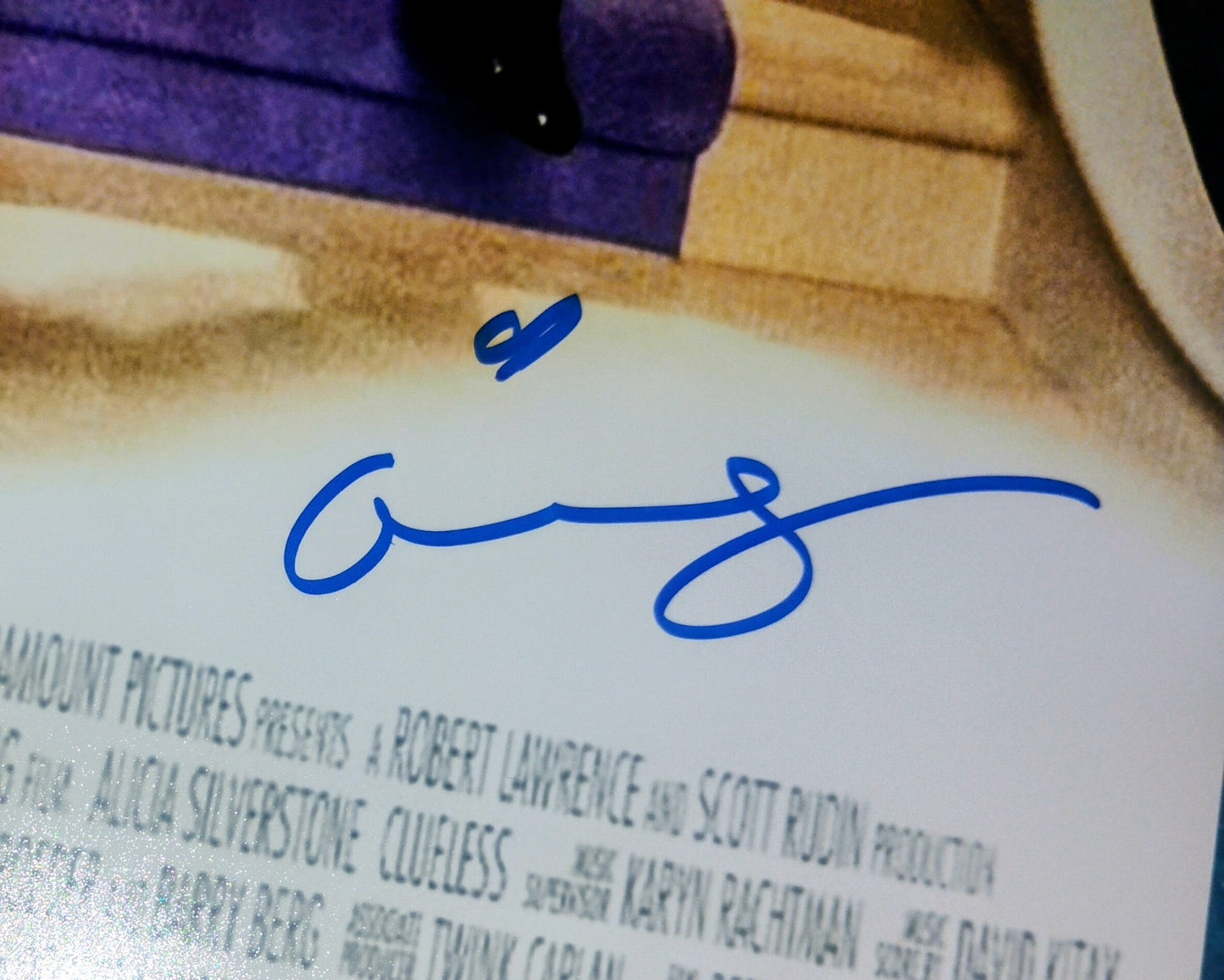 Alicia Silverstone Hand Signed Autograph 11x17 Photo BAS COA Clueless