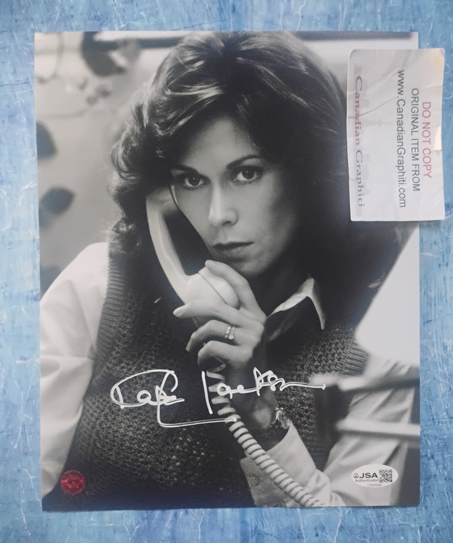Kate Jackson Hand Signed Autograph 8x10 Photo JSA COA Charlie's Angels