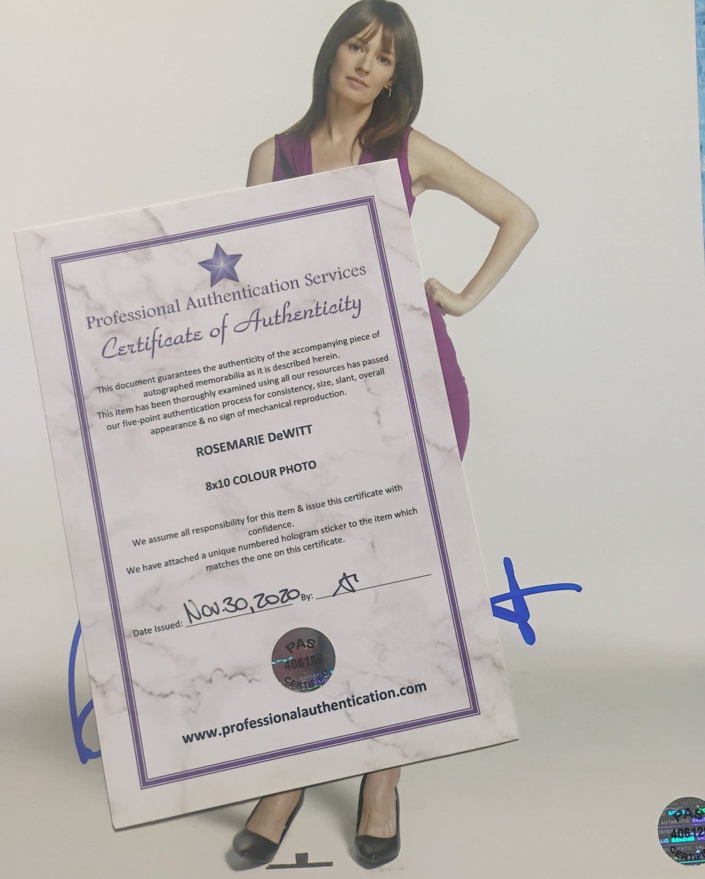 Rosemarie DeWitt Hand Signed Autograph 8x10 Photo COA