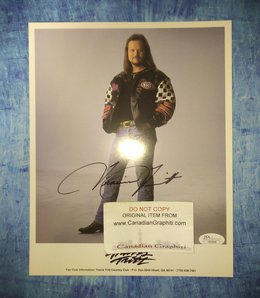 Travis Tritt Hand Signed Autograph 8x10 Photo JSA COA