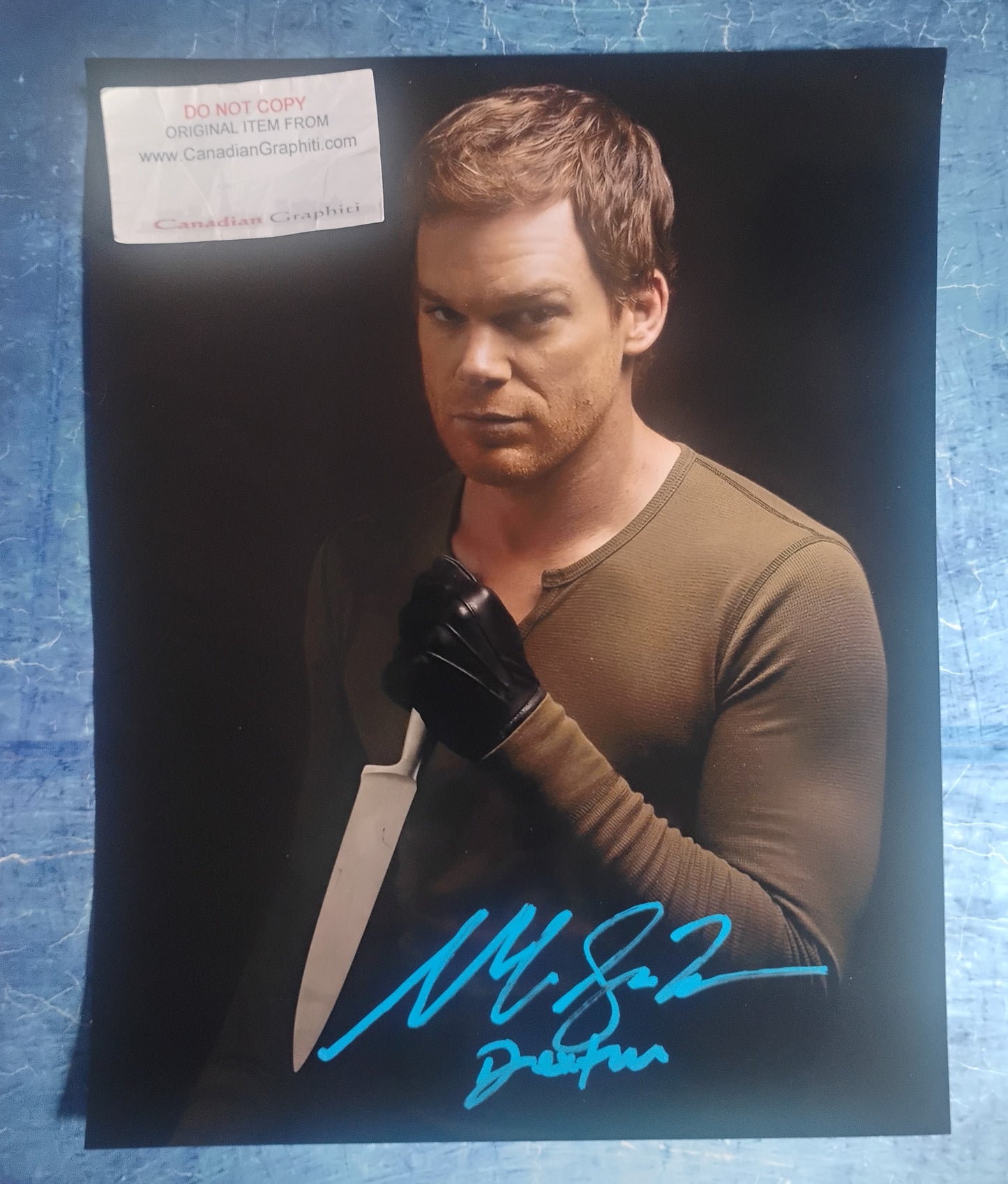 Michael C Hall Hand Signed Autograph 11x14 Photo COA Dexter