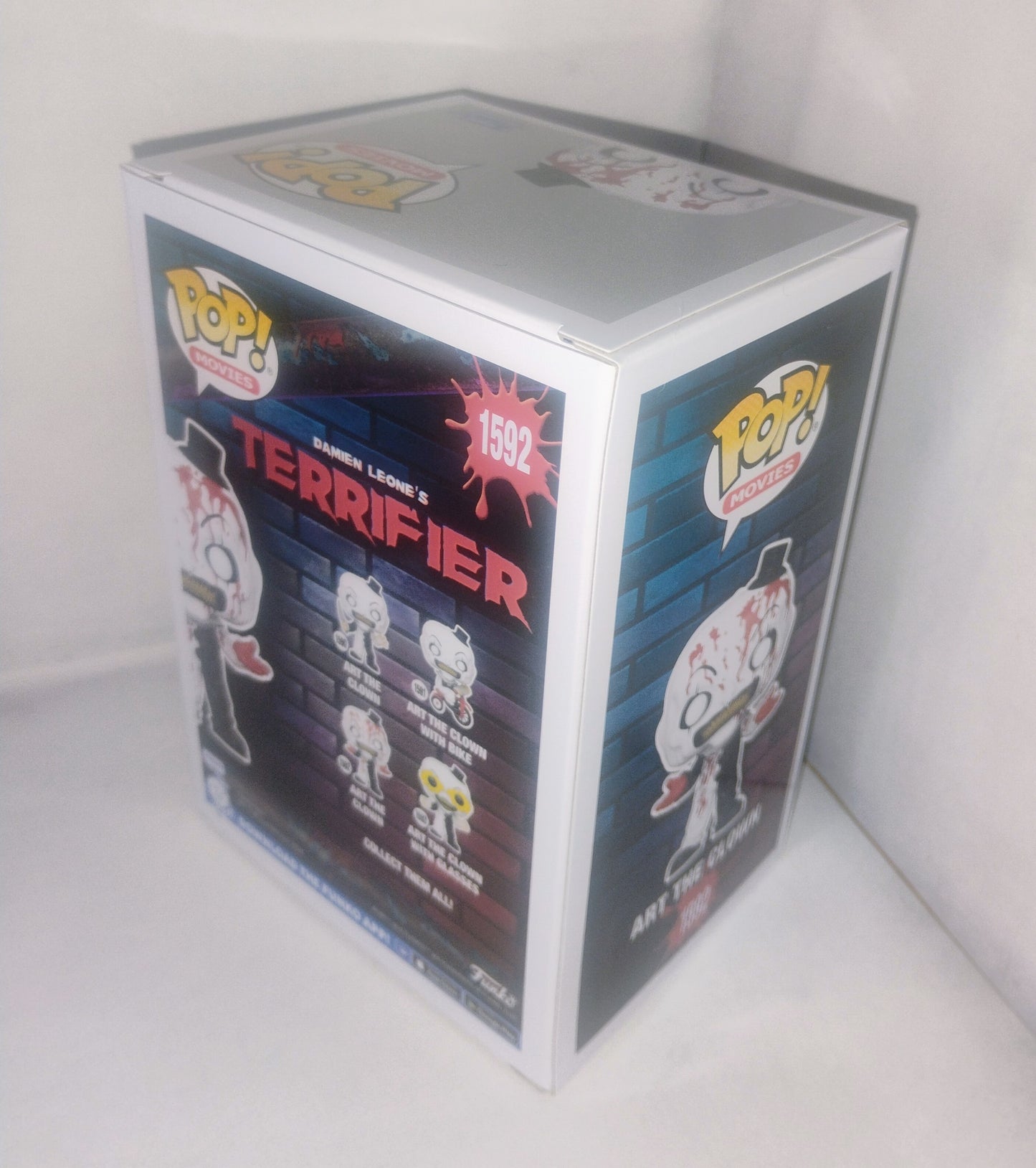 Bill Diamond Hand Signed Autograph Art The Clown Funko Pop COA Terrifier