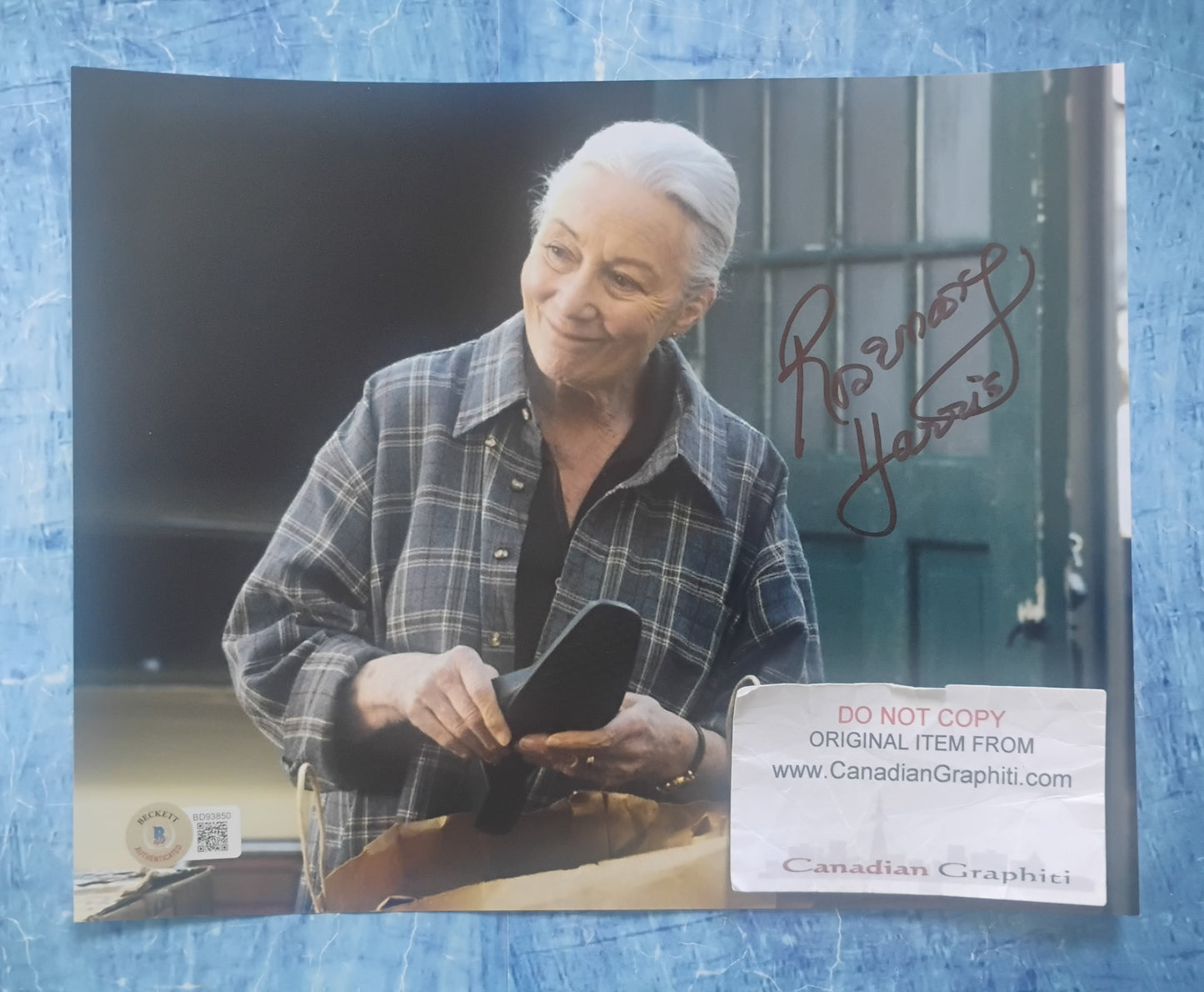 Rosemary Harris Hand Signed Autograph 8x10 Photo BAS COA Spider-man