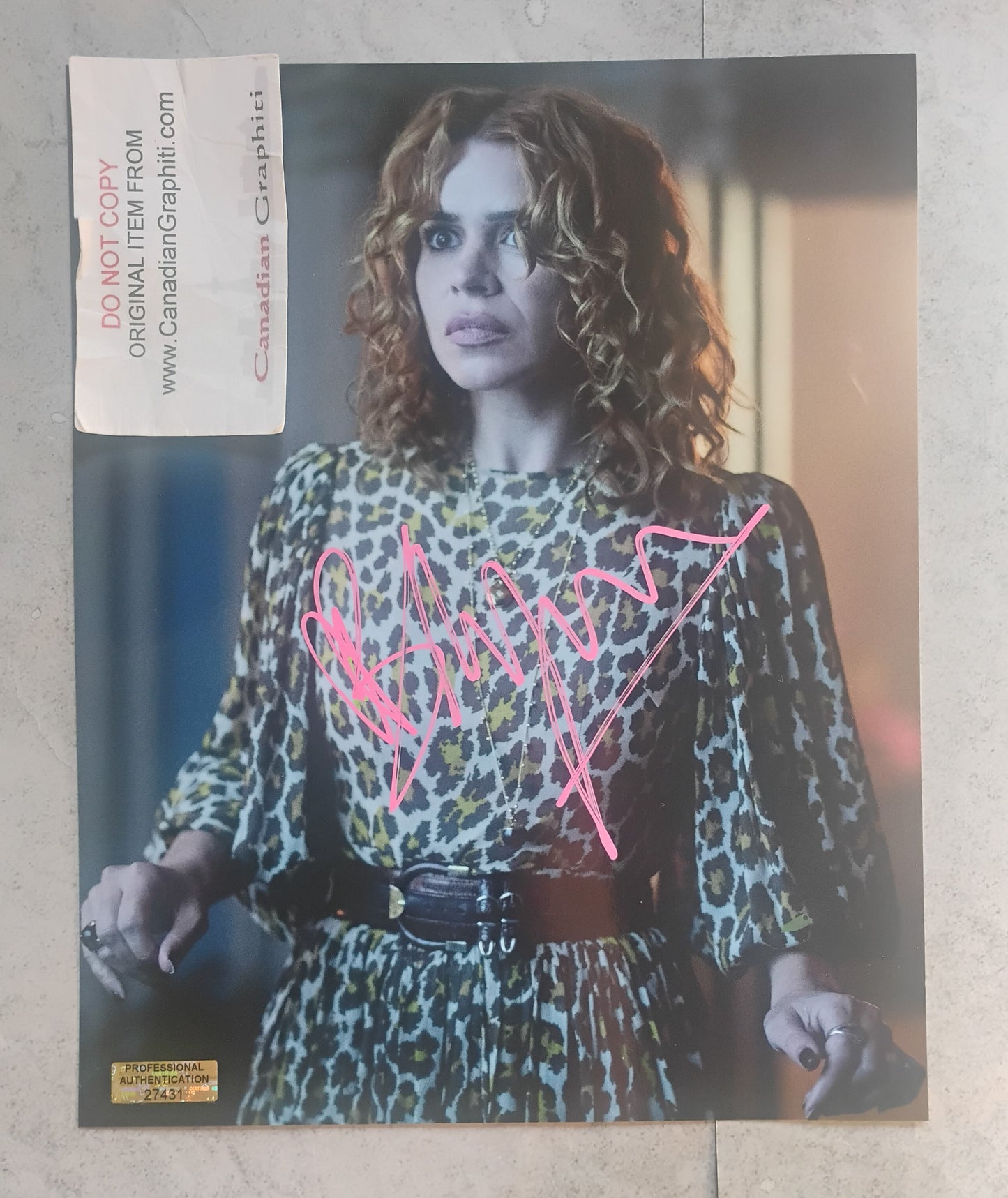 Billie Piper Hand Signed Autograph 8x10 Photo COA Wednesday