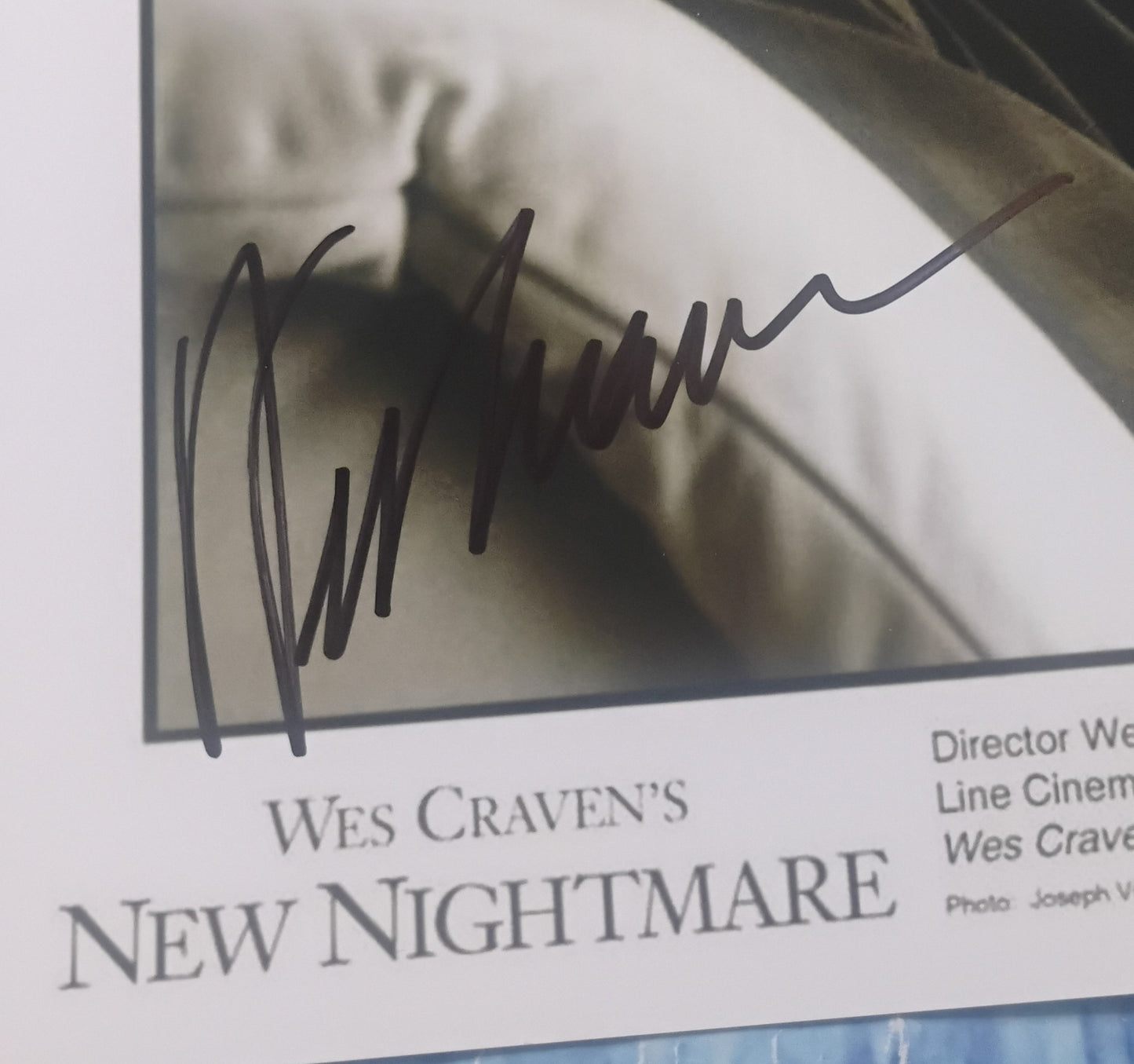Wes Craven Hand Signed Autograph 8x10 Photo COA