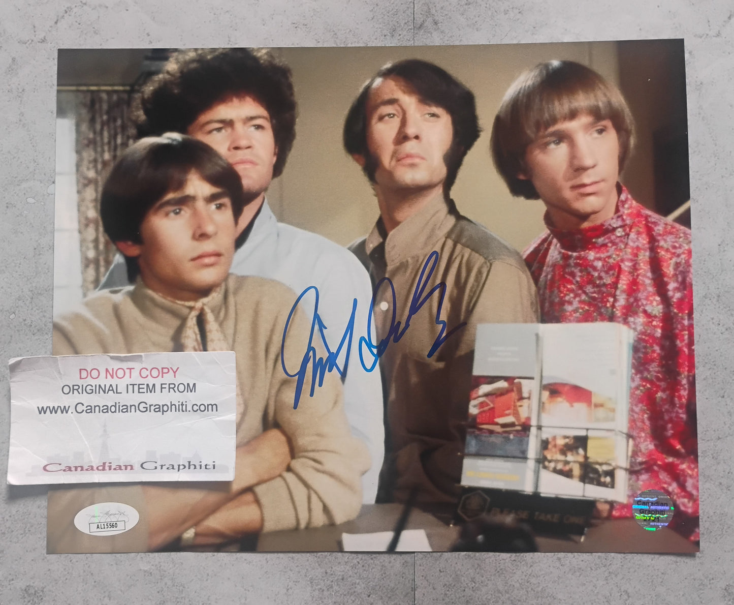 Micky Dolenz Hand Signed Autograph 8x10 Photo JSA COA The Monkees