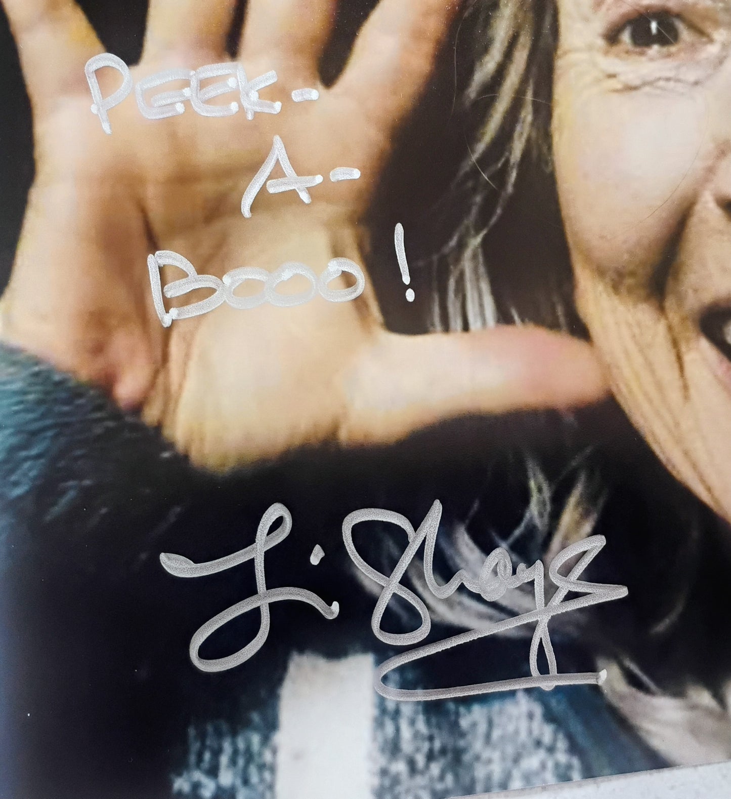 Lin Shaye Hand Signed Autograph 8x10 Photo BAS COA