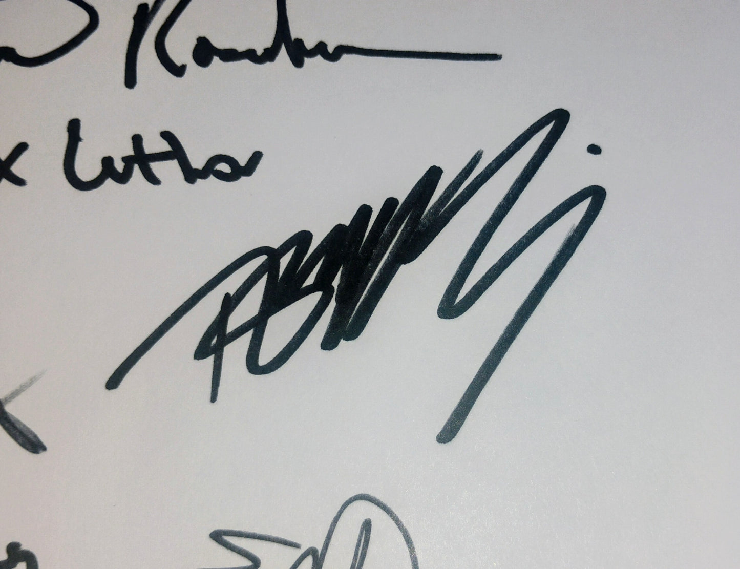 Smallville 4x Cast Hand Signed Autograph OPix COA