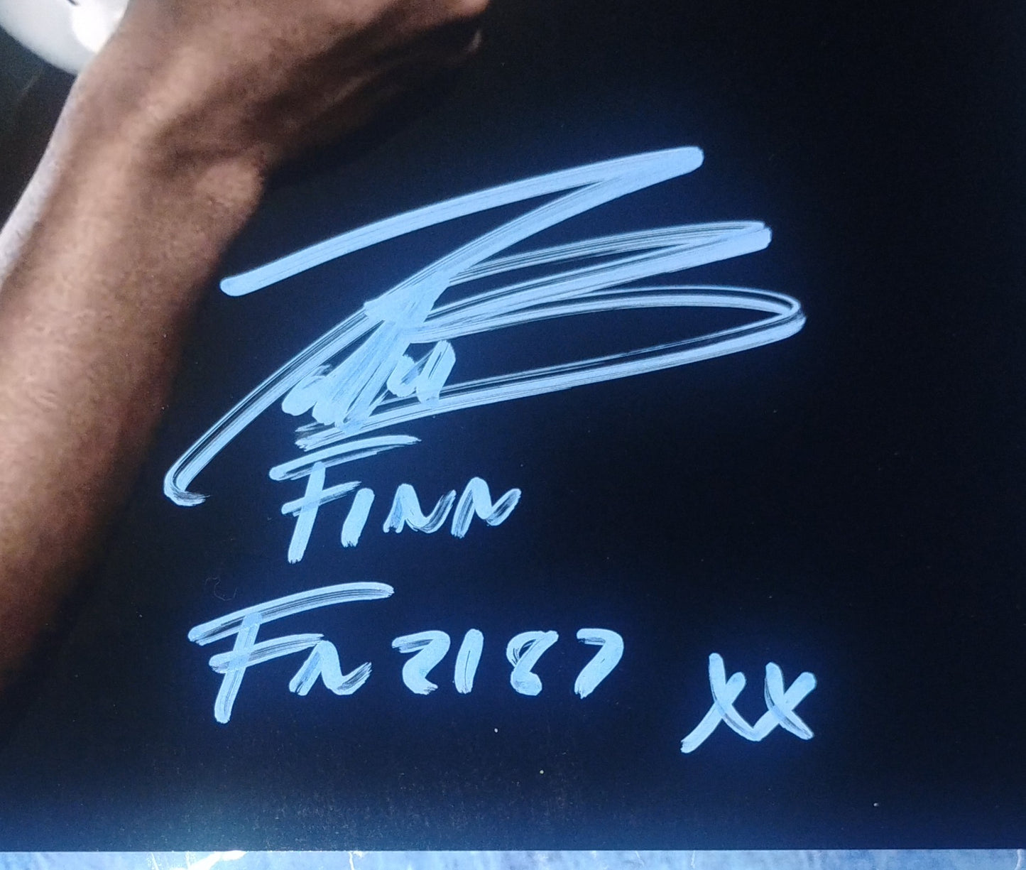 John Boyega Hand Signed Autograph 11x14 Photo COA Star Wars