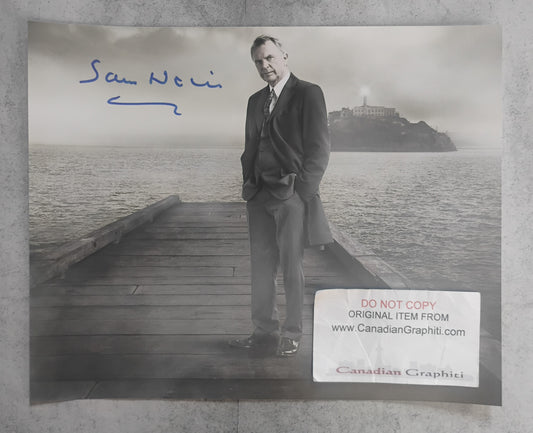 Sam Neill Hand Signed Autograph 8x10 Photo BAS COA Alcatraz