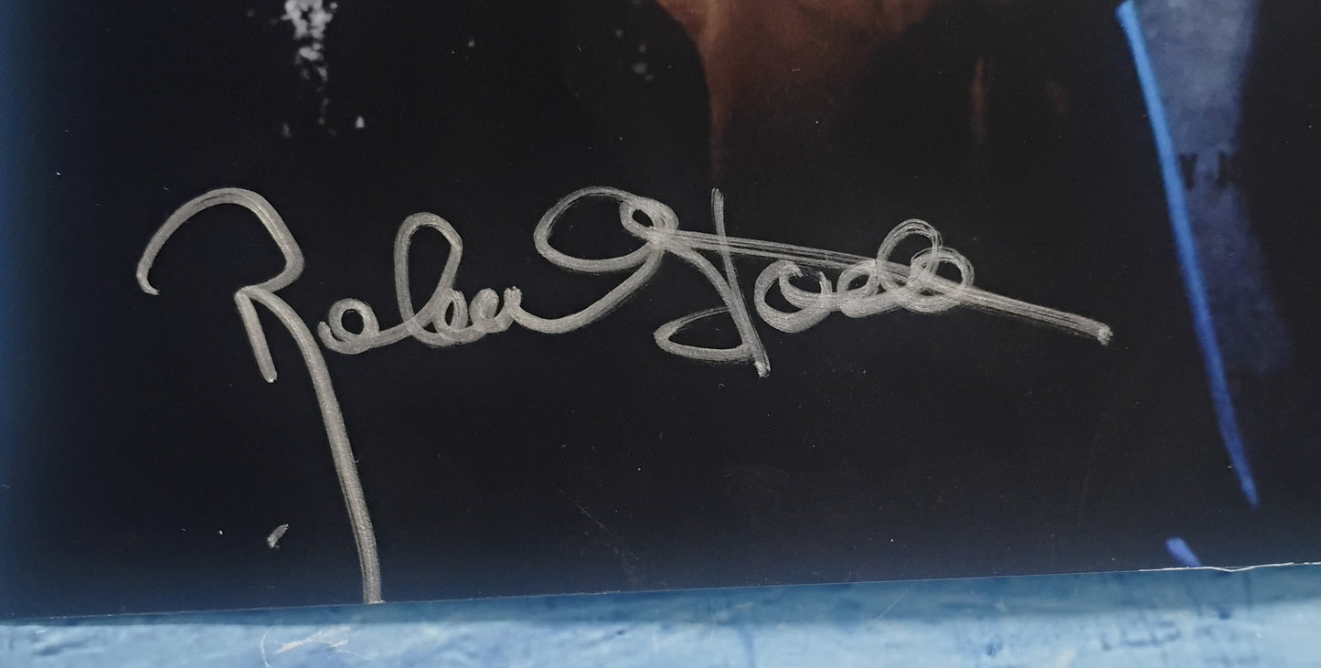 Robert Stack Hand Signed Autograph 8x10 Photo COA Unsolved Mysteries