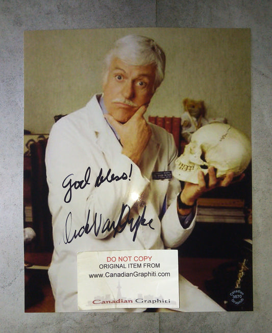 Dick Van Dyke Hand Signed Autograph 8x10 Photo COA Diagnosis Murder