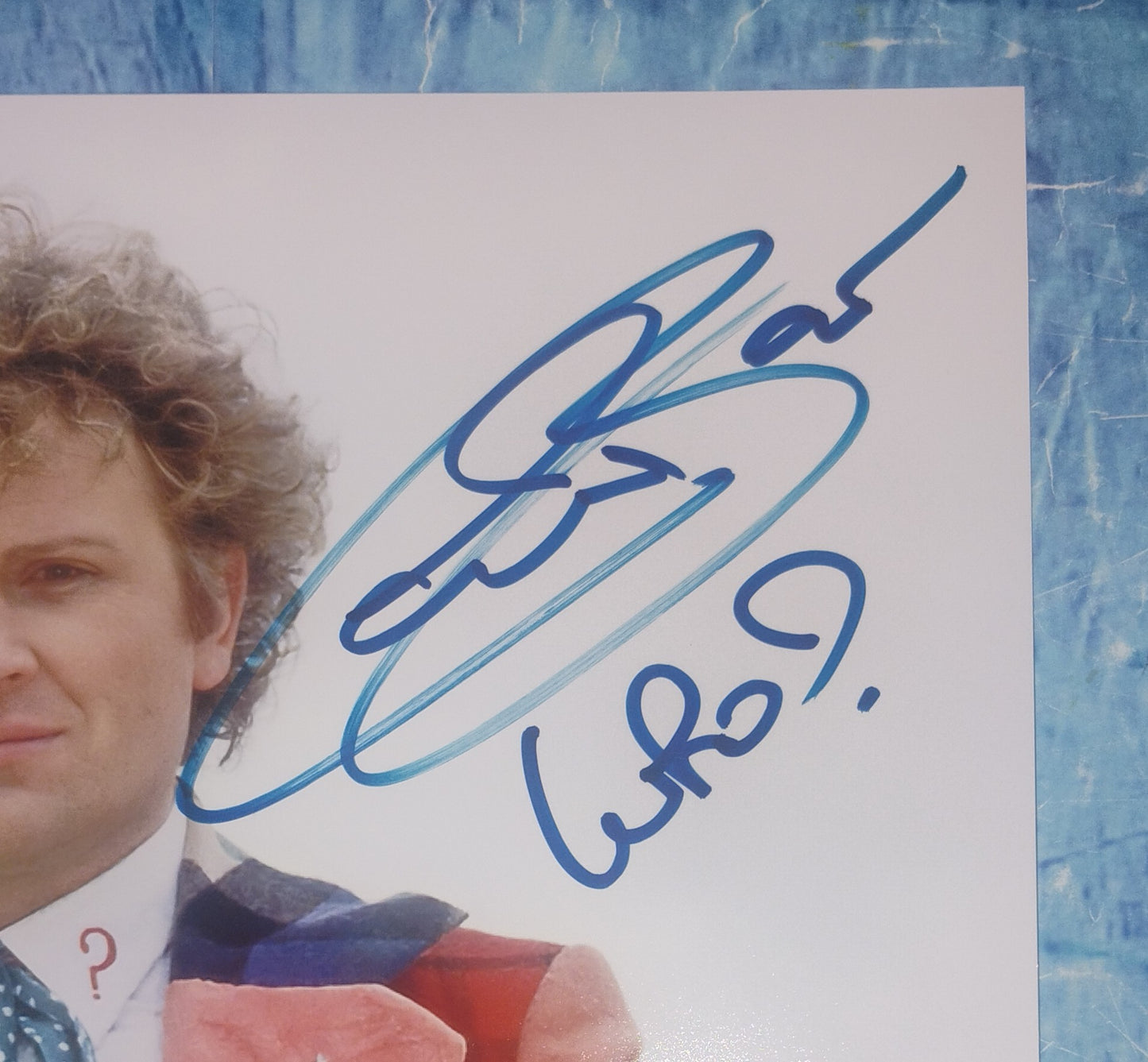 Colin Baker Hand Signed Autograph 8x10 Photo COA Doctor Who