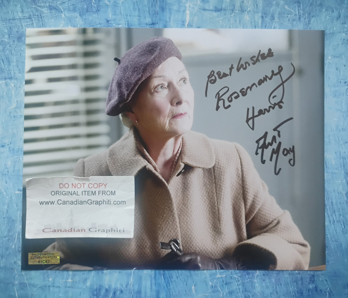 Rosemary Harris Hand Signed Autograph 8x10 Photo COA Spider-man