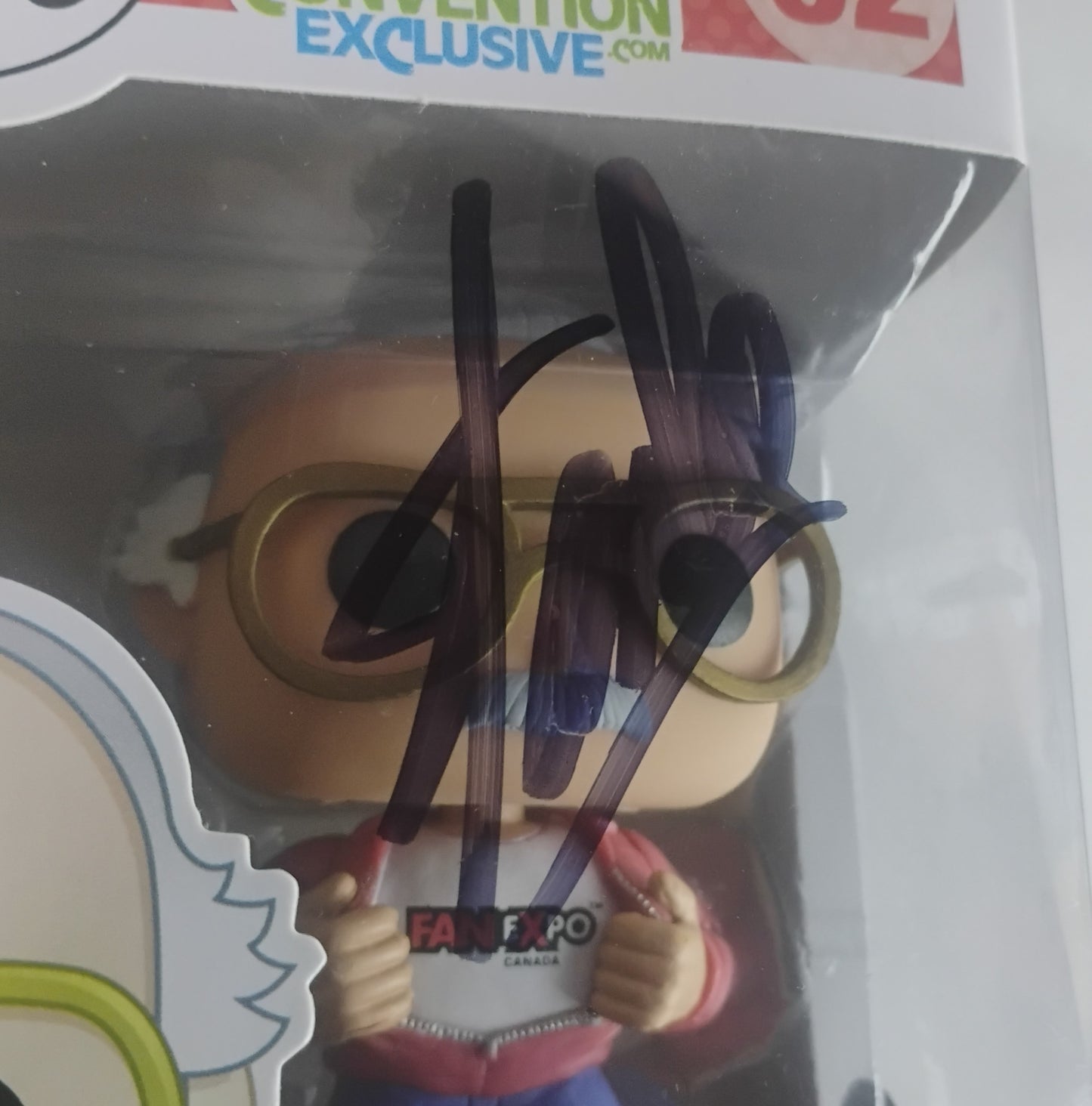 Stan Lee Hand Signed Autograph Fan Expo Canada Exclusive Funko Pop COA