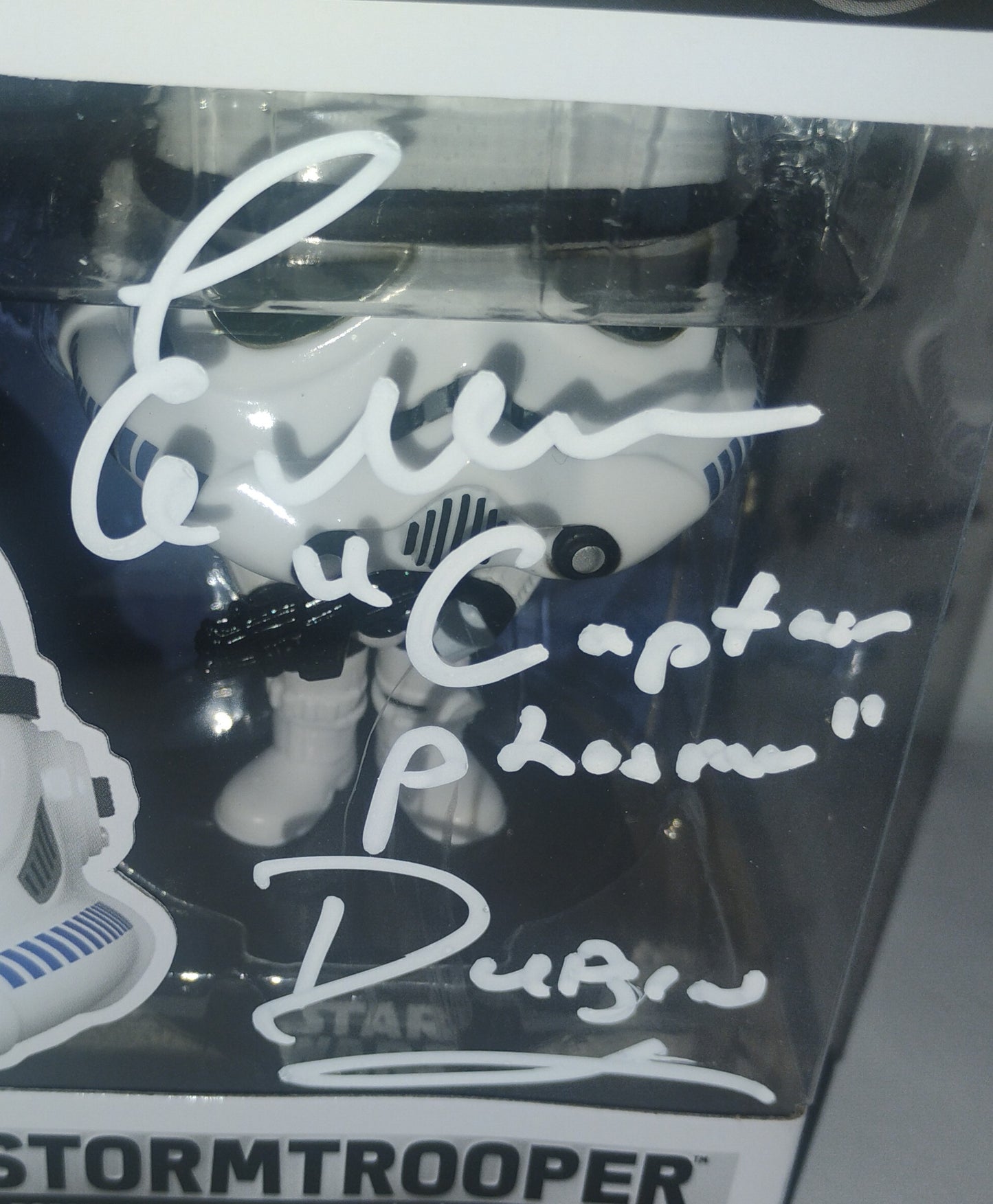 Ellen Dubin Rare Hand Signed Autograph Funko Pop COA Star Wars