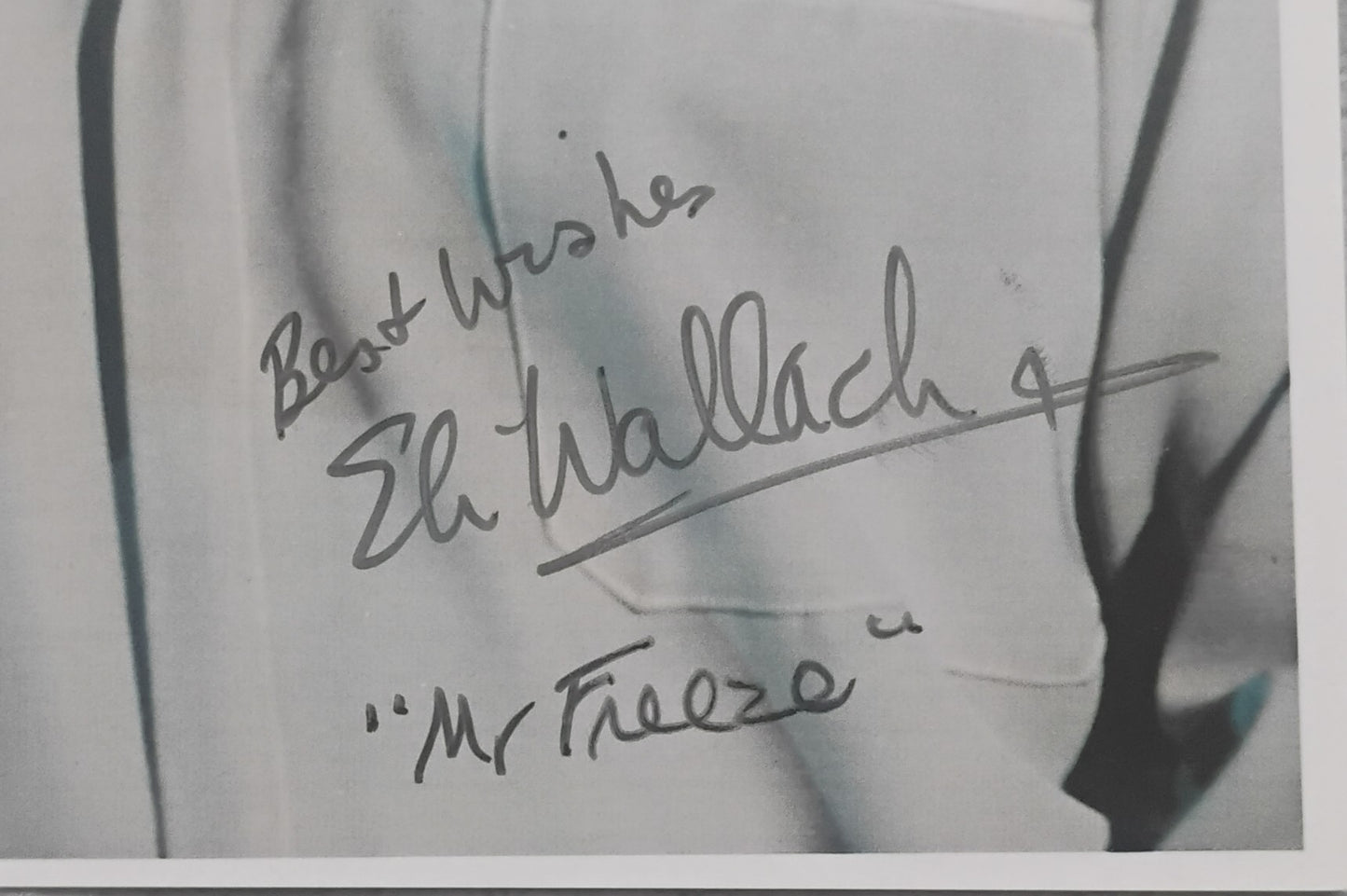 Eli Wallach Hand Signed Autograph 8x10 Photo JSA COA Batman Mr Freeze