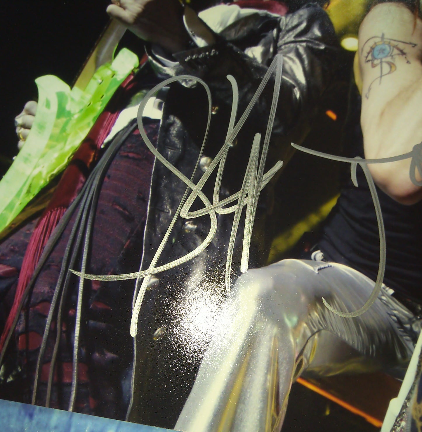 Joe Perry & Steven Tyler Hand Signed Autograph 8x10 Photo JSA COA Aerosmith