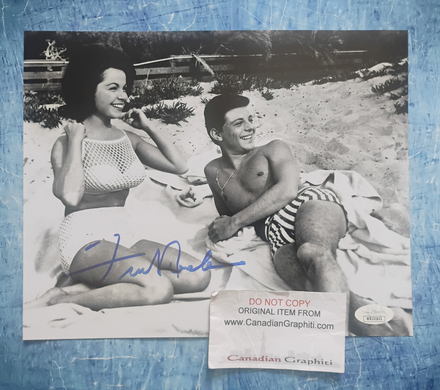 Frankie Avalon Hand Signed Autograph 8x10 Photo JSA COA