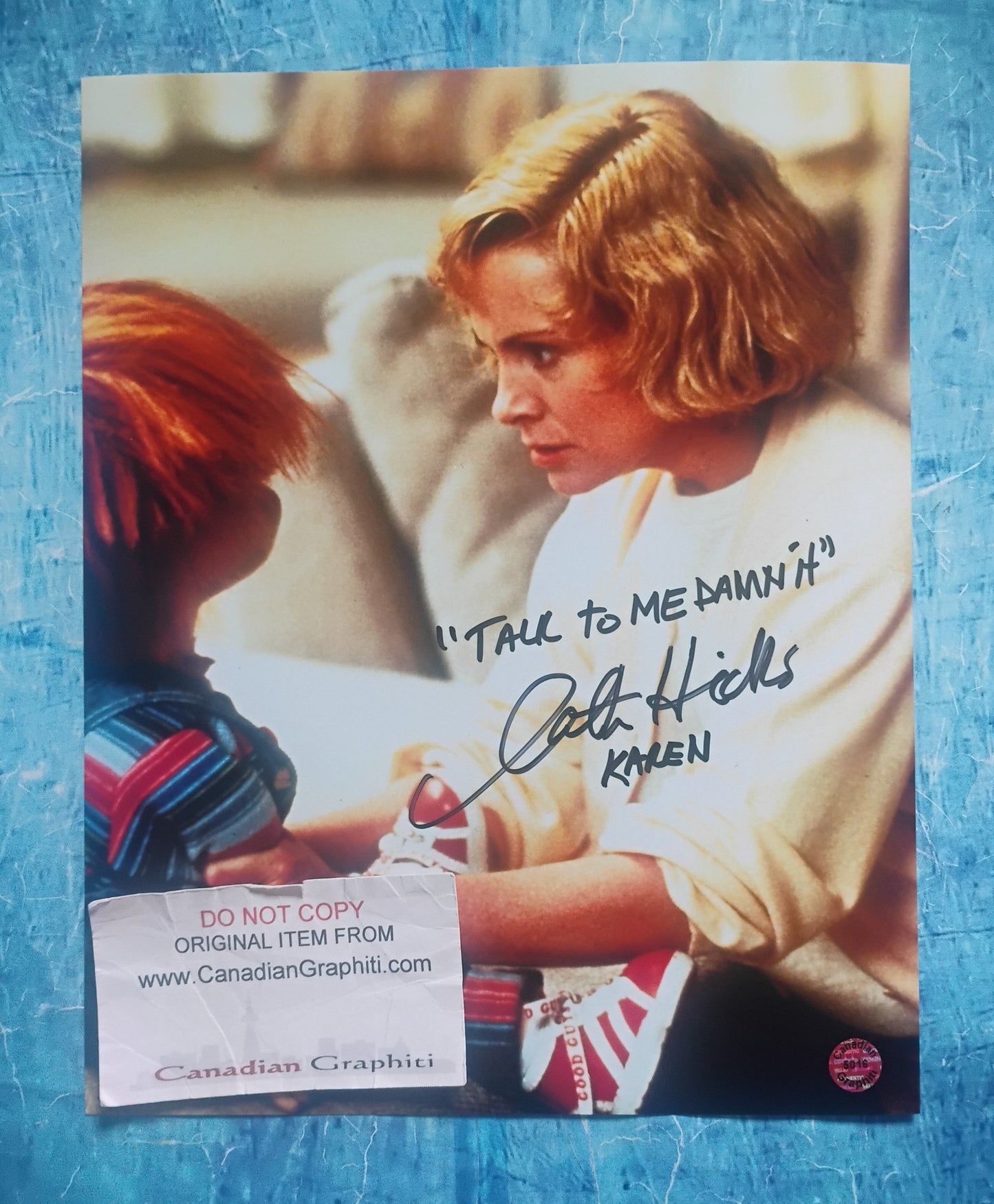 Catherine Hicks Hand Signed Autograph 8x10 Photo COA Child's Play