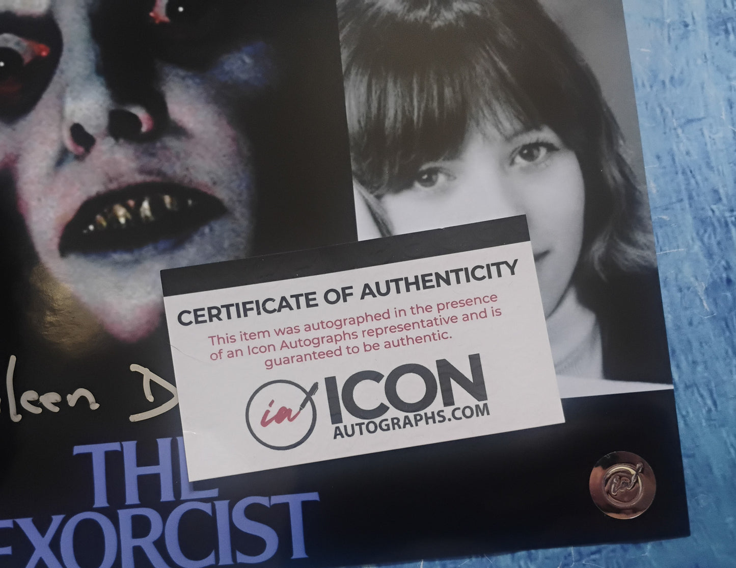 Eileen Dietz Hand Signed Autograph 8x10 Photo COA Exorcist