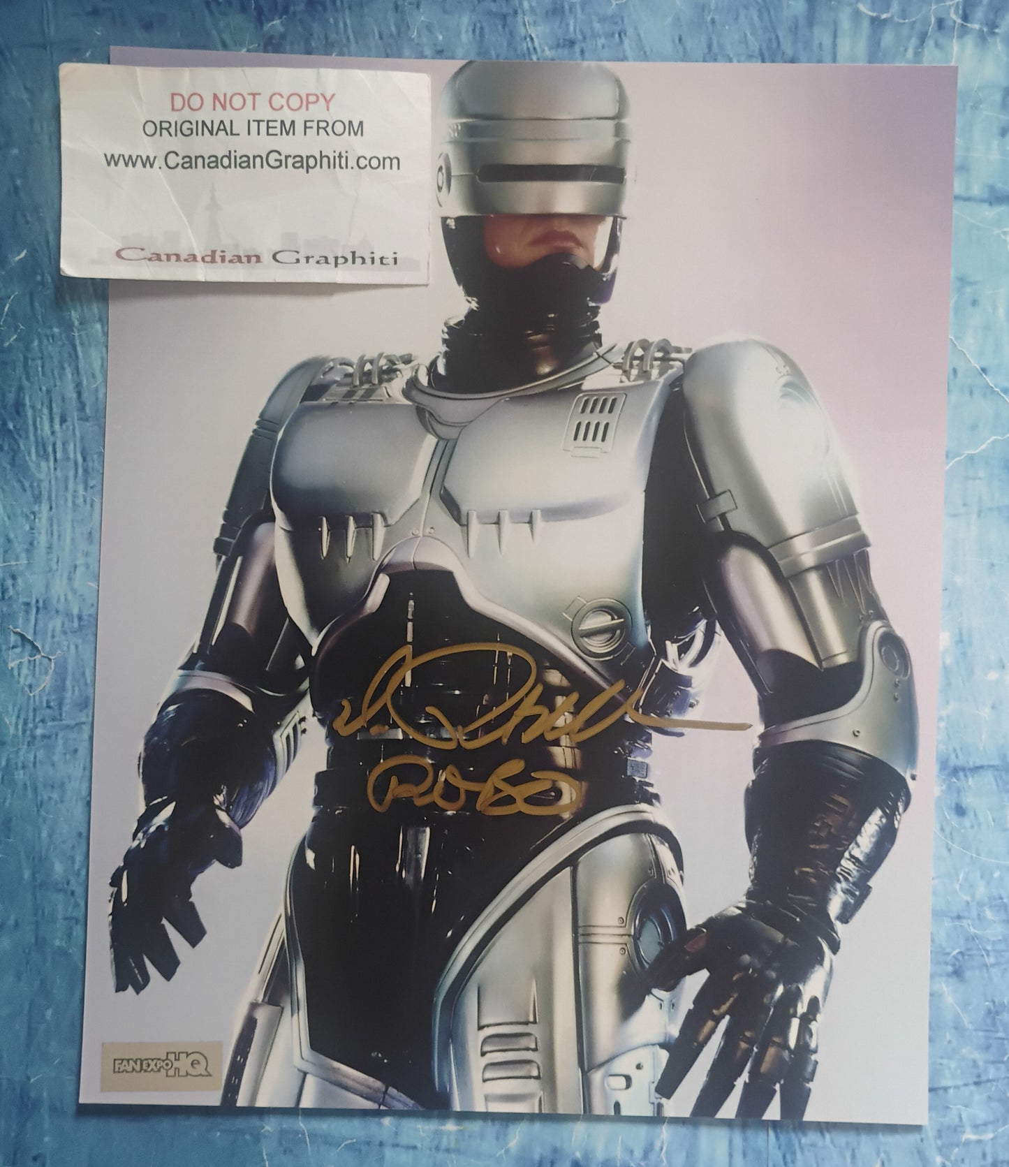 Peter Weller Hand Signed Autograph 8x10 Photo COA Robocop