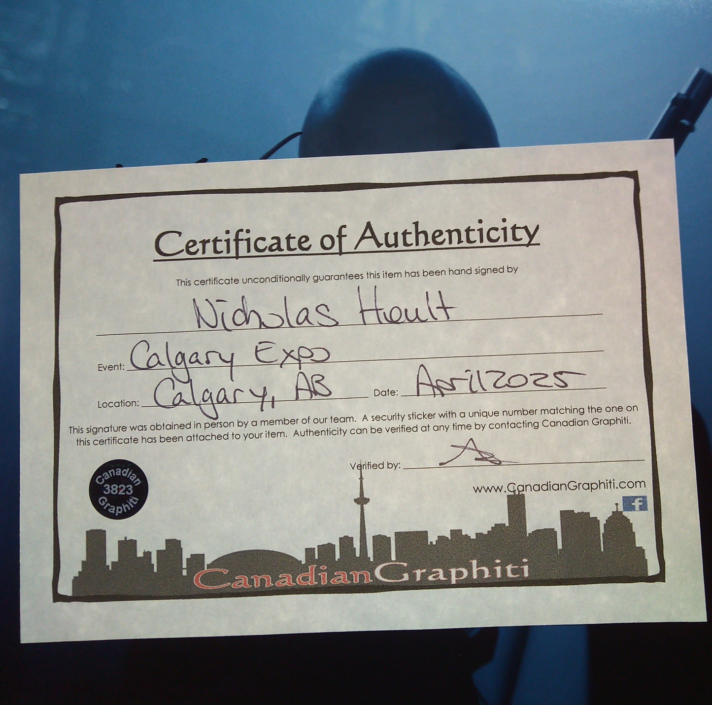 Nicholas Hoult Hand Signed Autograph 8x10 Photo COA Superman