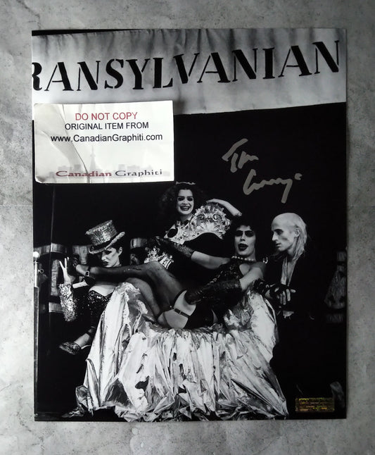 Tim Curry Hand Signed Autograph 8x10 Photo COA Rocky Horror Picture Show