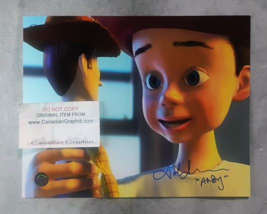 John Morris Hand Signed Autograph 8x10 Photo COA Toy Story