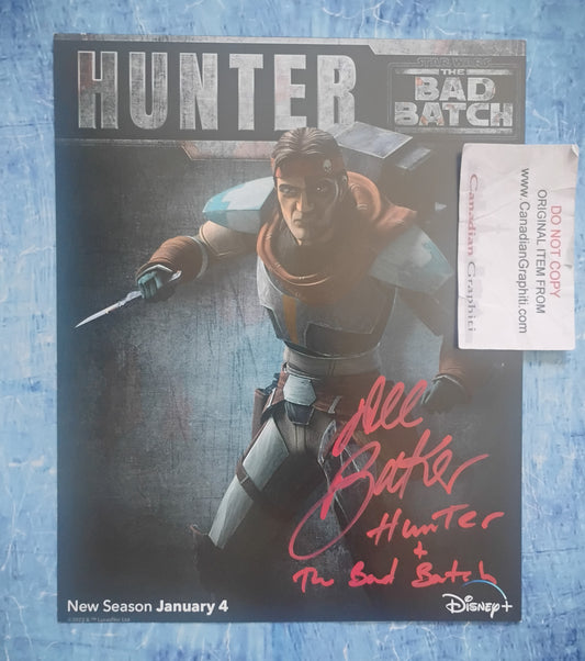 Dee Bradley Baker Hand Signed Autograph 8x10 Photo JSA COA Star Wars