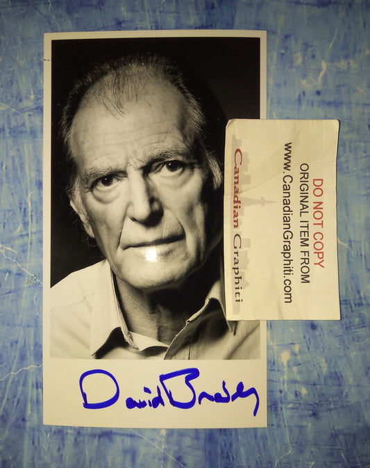 David Bradley Hand Signed Autograph Photo COA