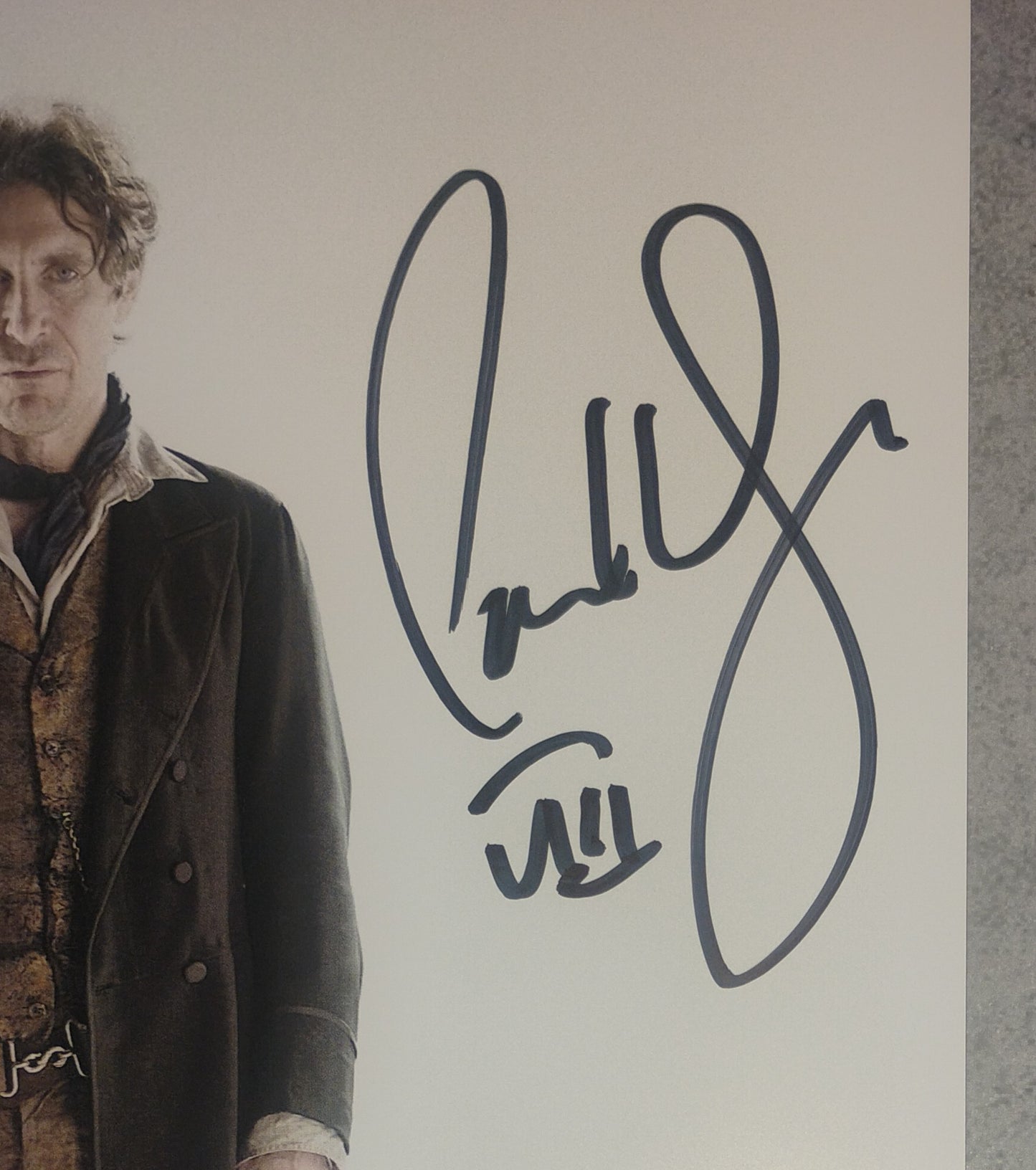 Paul McGann Hand Signed Autograph 8x10 Photo JSA COA Doctor Who