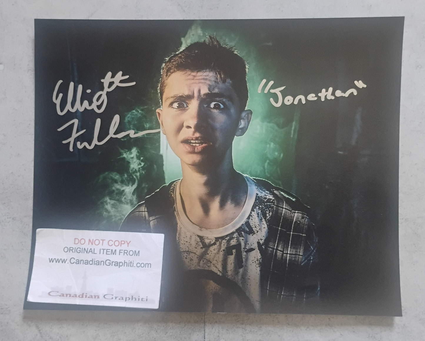 Elliott Fullam Hand Signed Autograph 8x10 Photo JSA COA Terrifier
