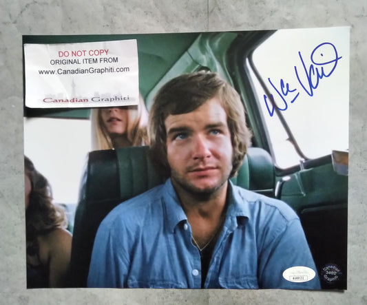 William Vail Hand Signed Autograph 8x10 Photo COA + JSA Texas Chainsaw Massacre