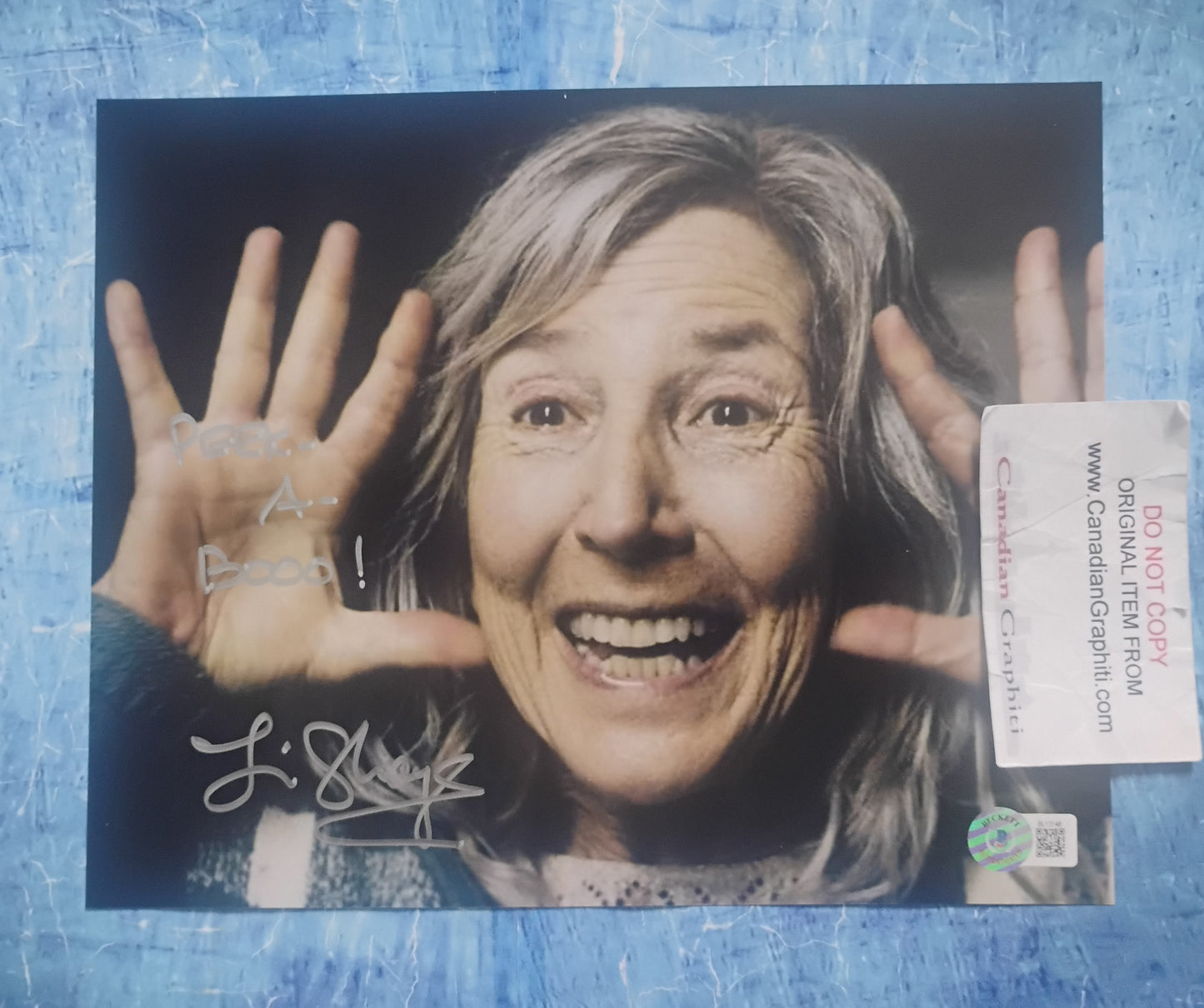 Lin Shaye Hand Signed Autograph 8x10 Photo BAS COA The Grudge