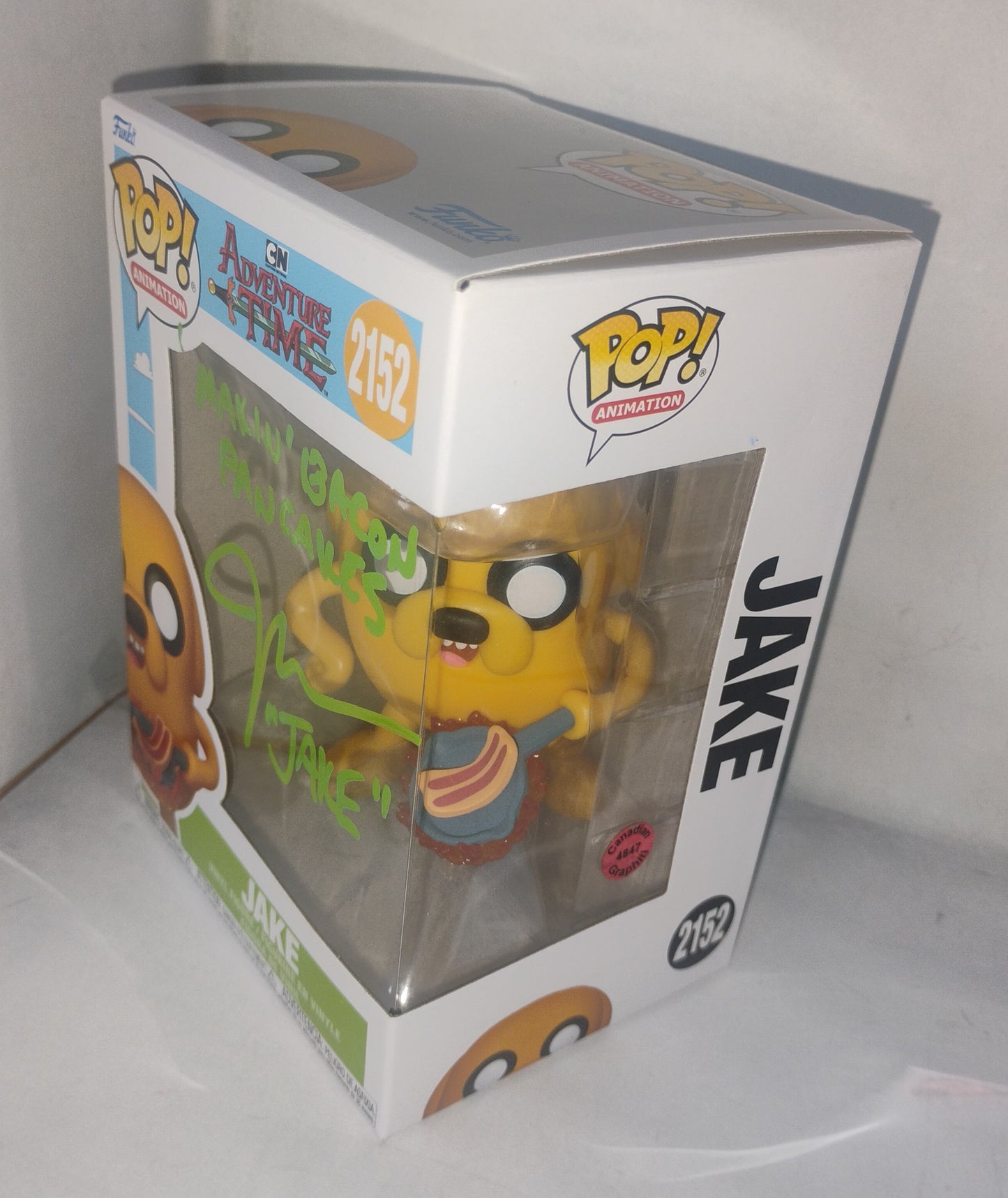 John DiMaggio Hand Signed Autograph Funko Pop COA Adventure Time