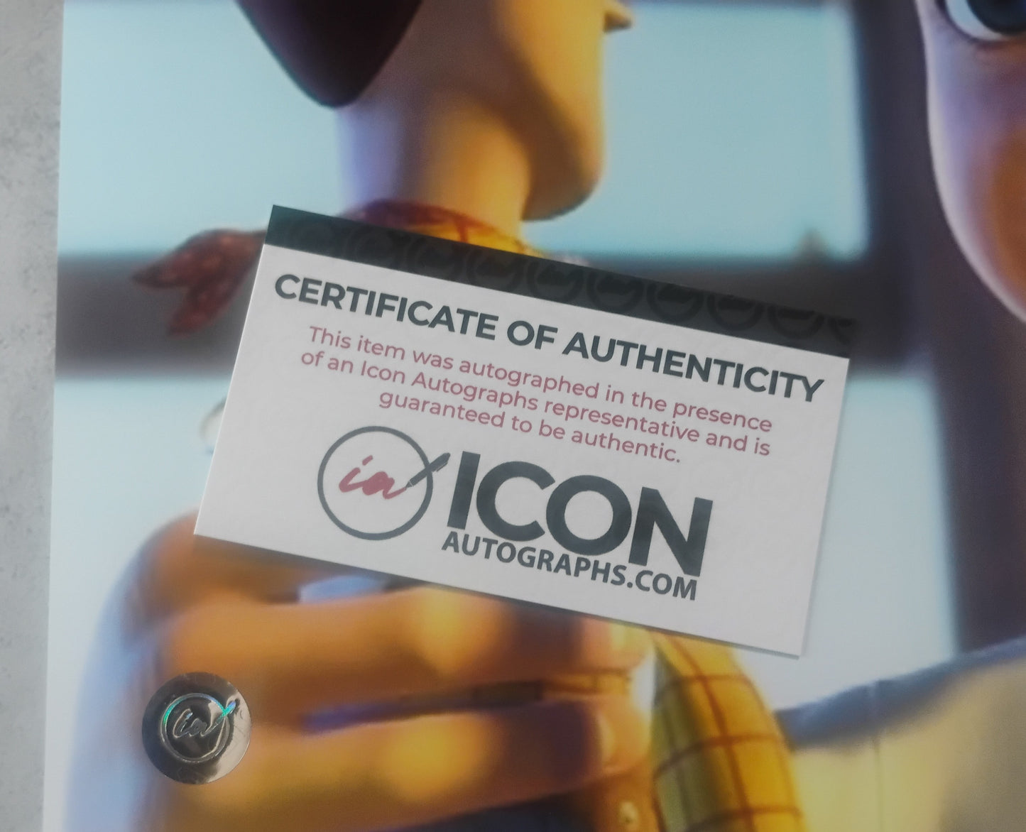 John Morris Hand Signed Autograph 8x10 Photo COA Toy Story